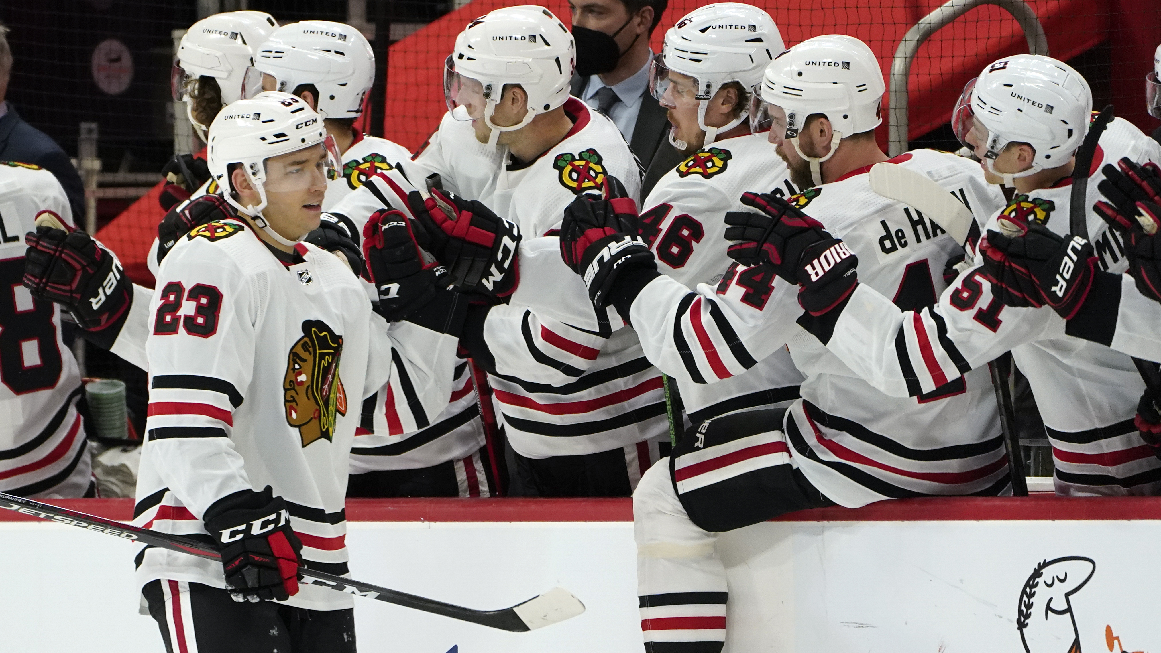 Blackhawks Red Wings Hockey