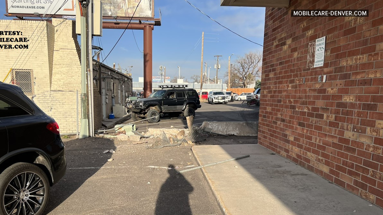 car theft suspect injures officers denver.png