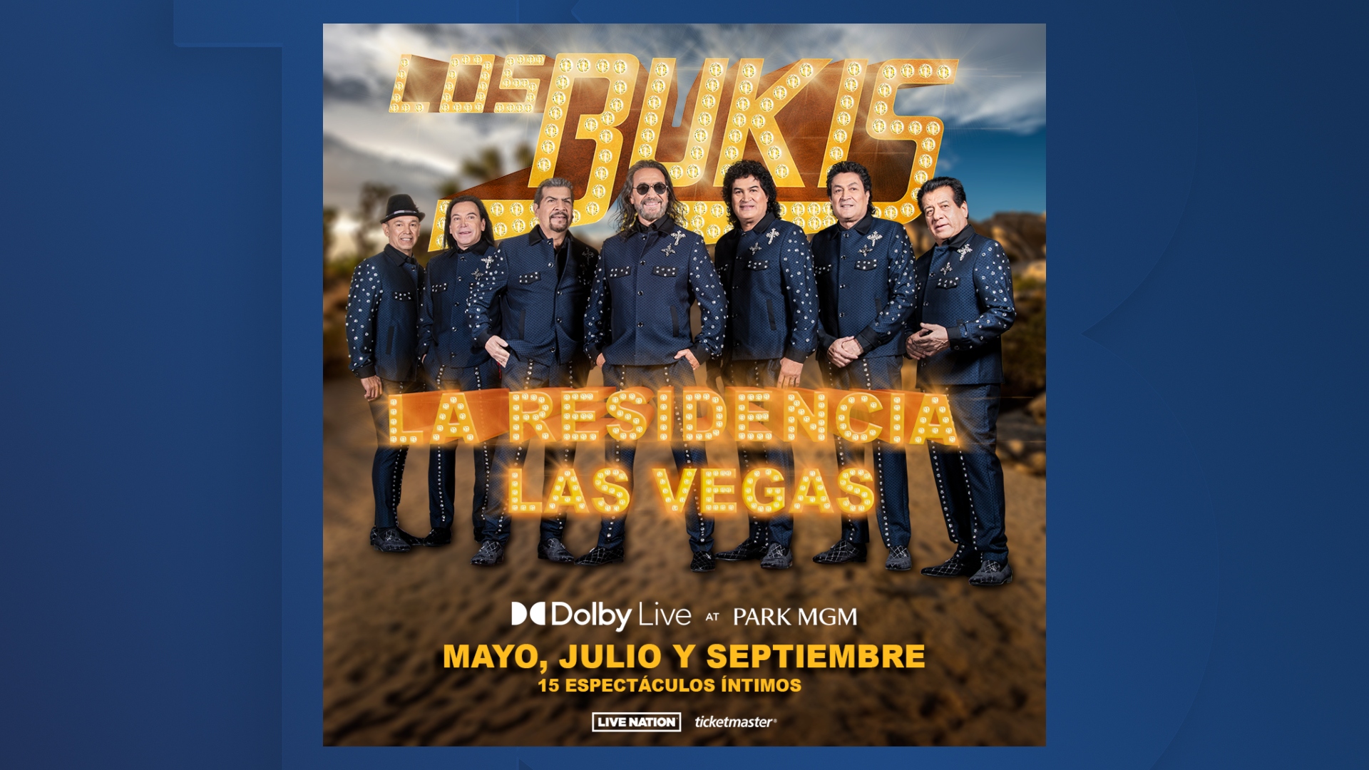 Los Bukis will kick off the first-ever Spanish language residency on the Las Vegas Strip in May 2024. 