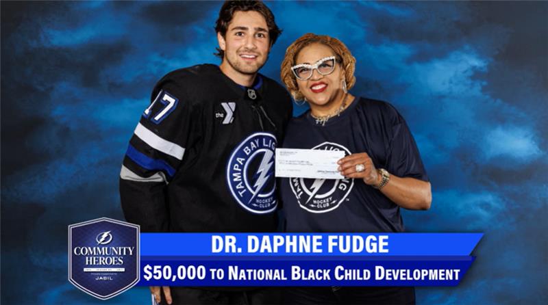 Tampa Bay Lightning Community Hero: Dr. Daphne Fudge  