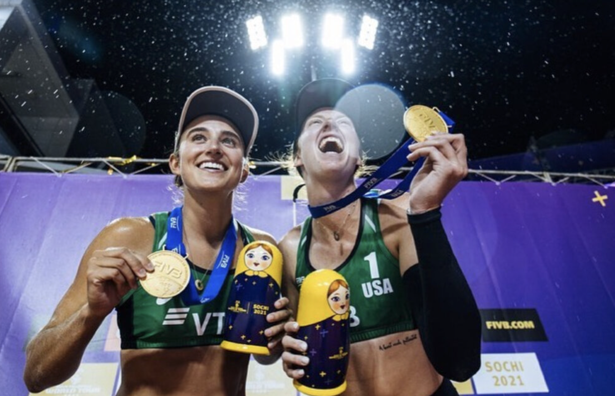 Sarah Sponcil and Kelly Claes