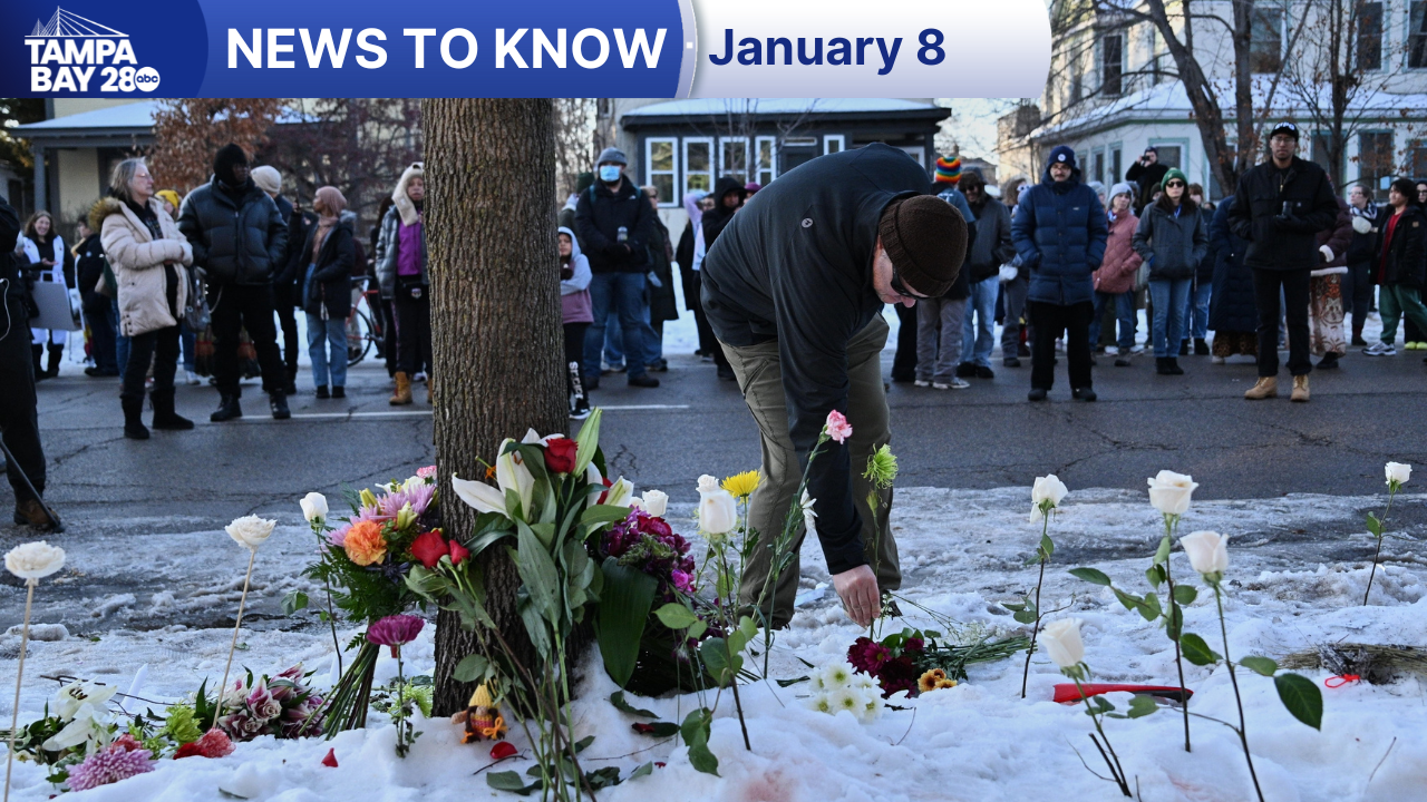 News to Know for Jan. 8, 2026