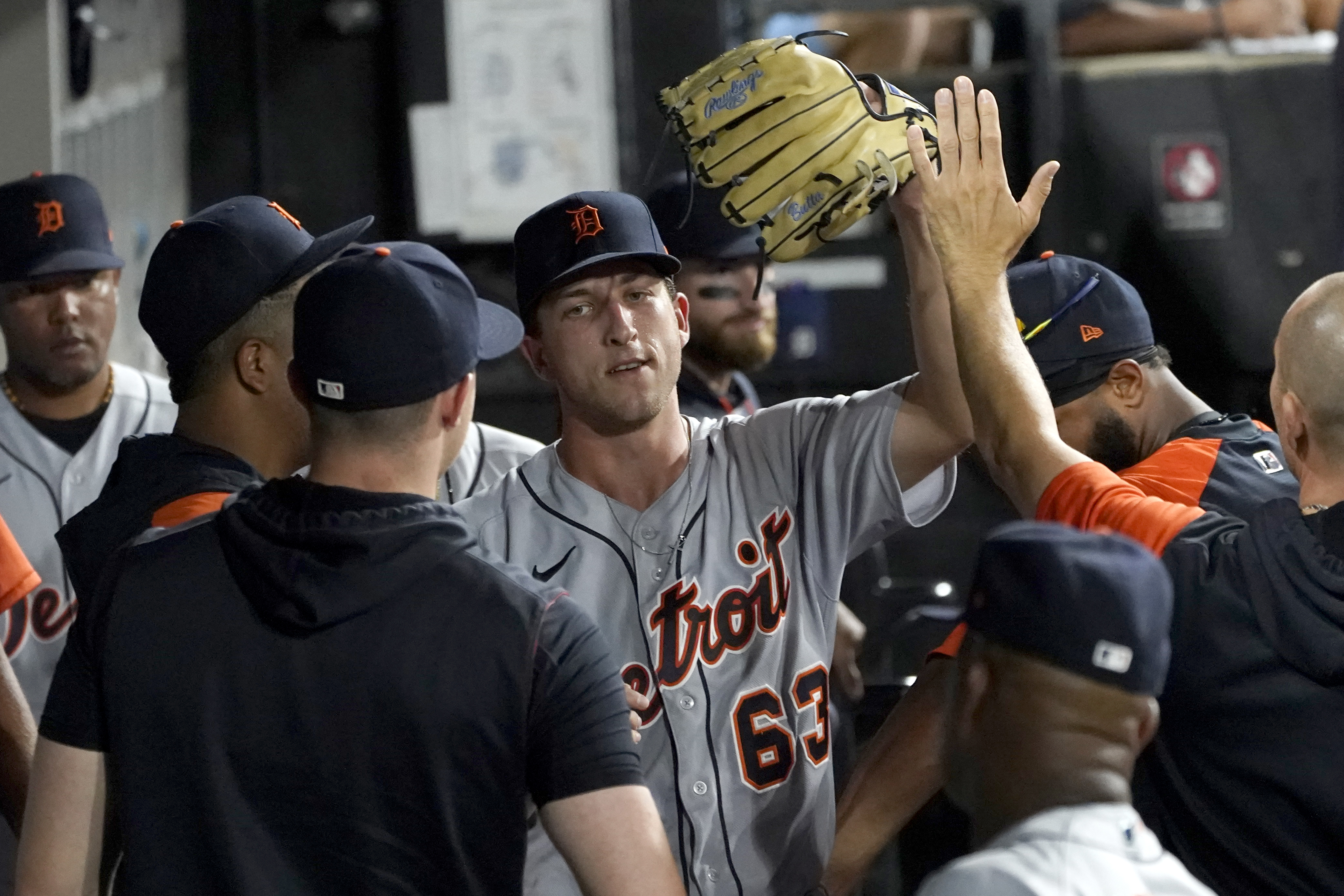 Beau Brieske Tigers White Sox Baseball