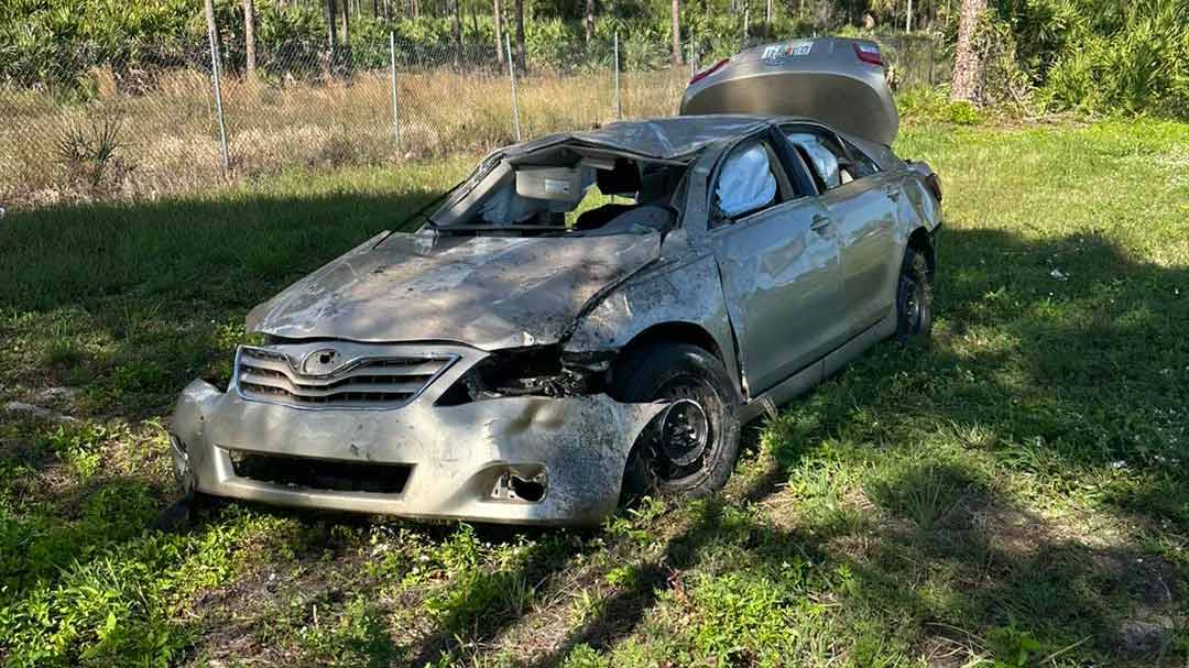 Crash on I-95 in Indian River County on Dec. 6, 2022