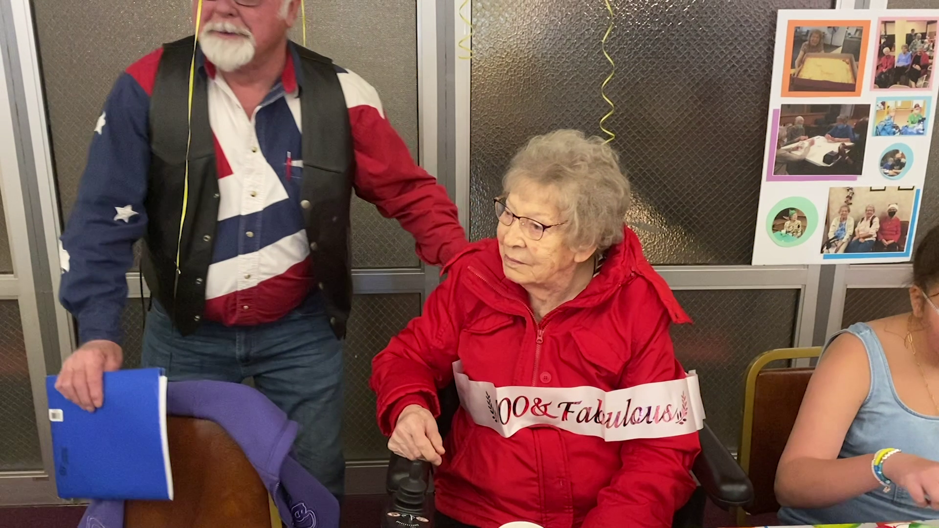 Fran Lindgren’s 100th birthday celebration