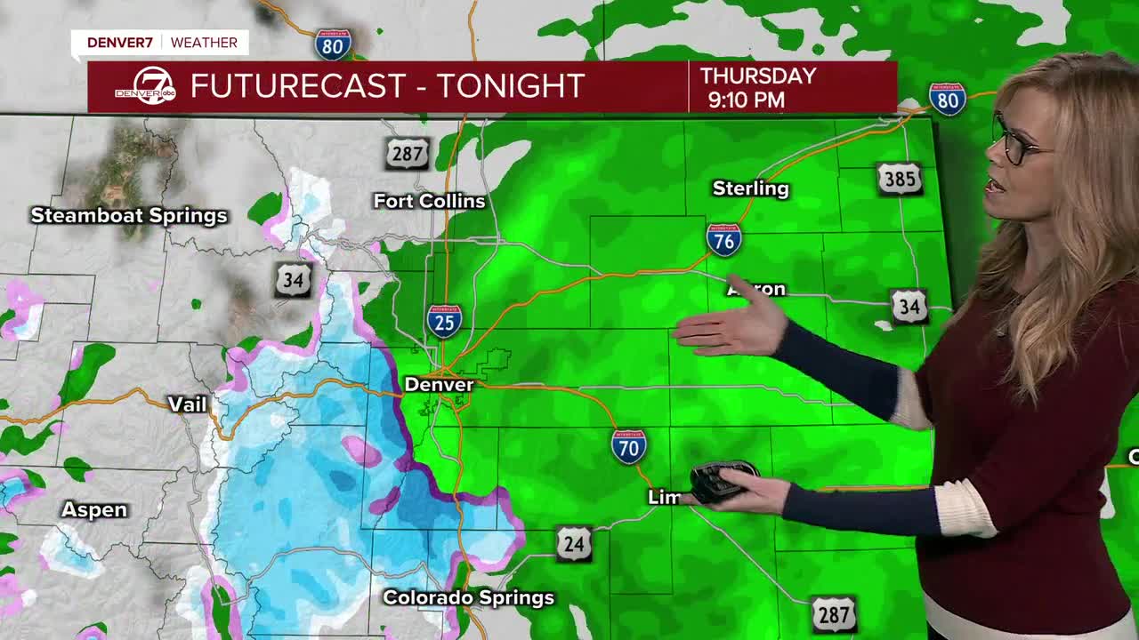 Rain and snow tonight