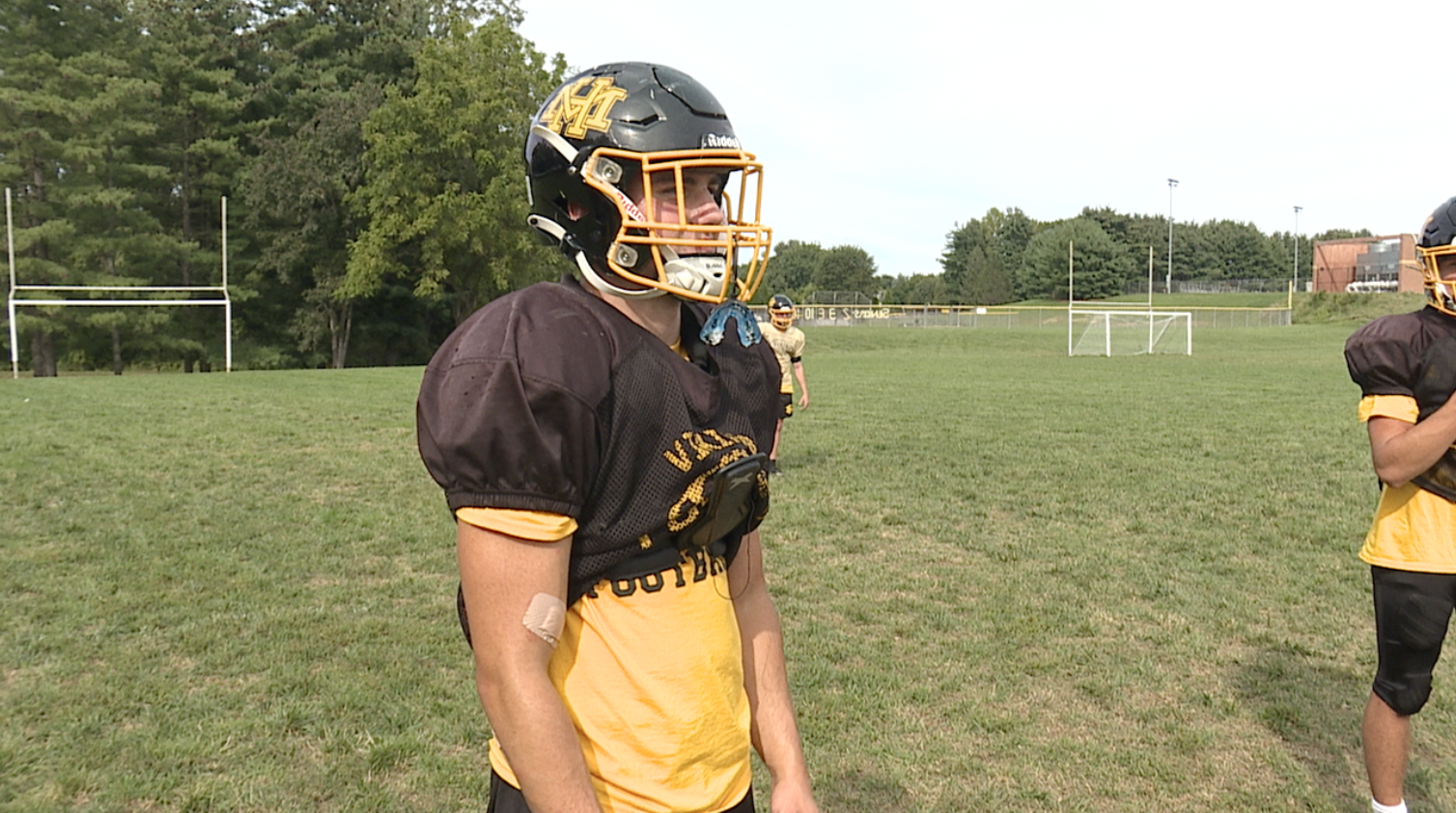 Aidan Hauf Mt. Hebron High School Football