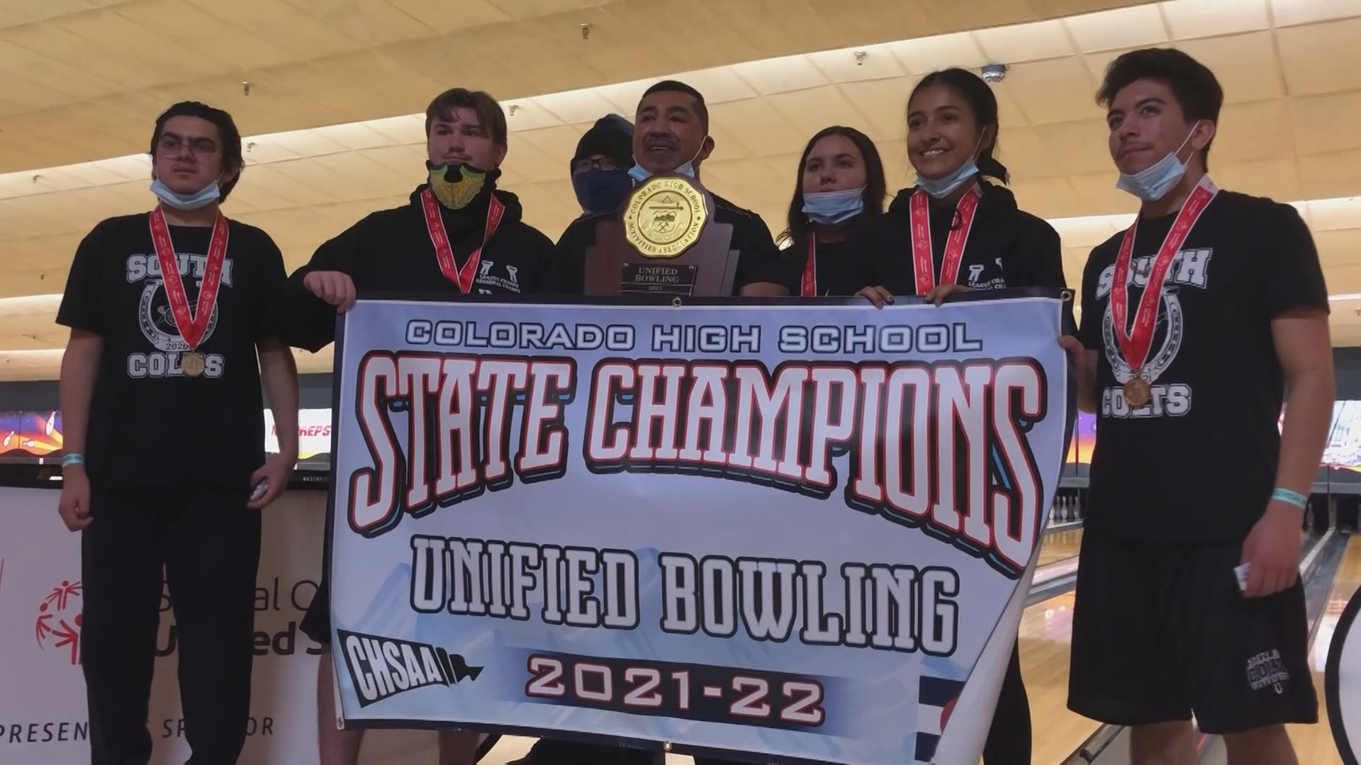 Pueblo South wins 2021 State High School Unified Bowling Championship