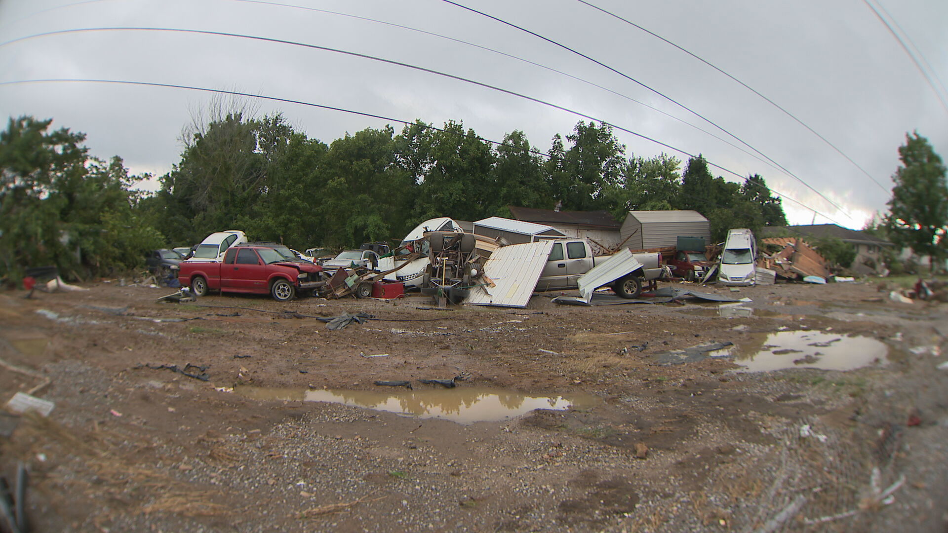 Waverly flood damage august 2021