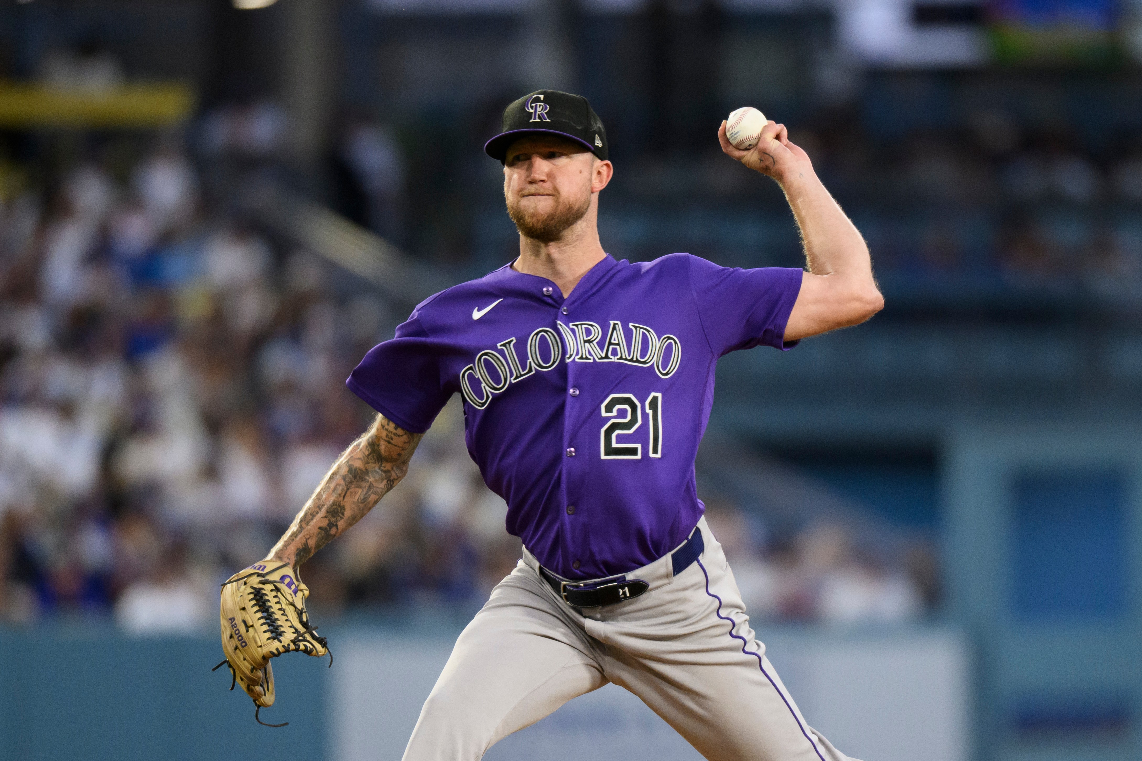 Rockies Dodgers Baseball