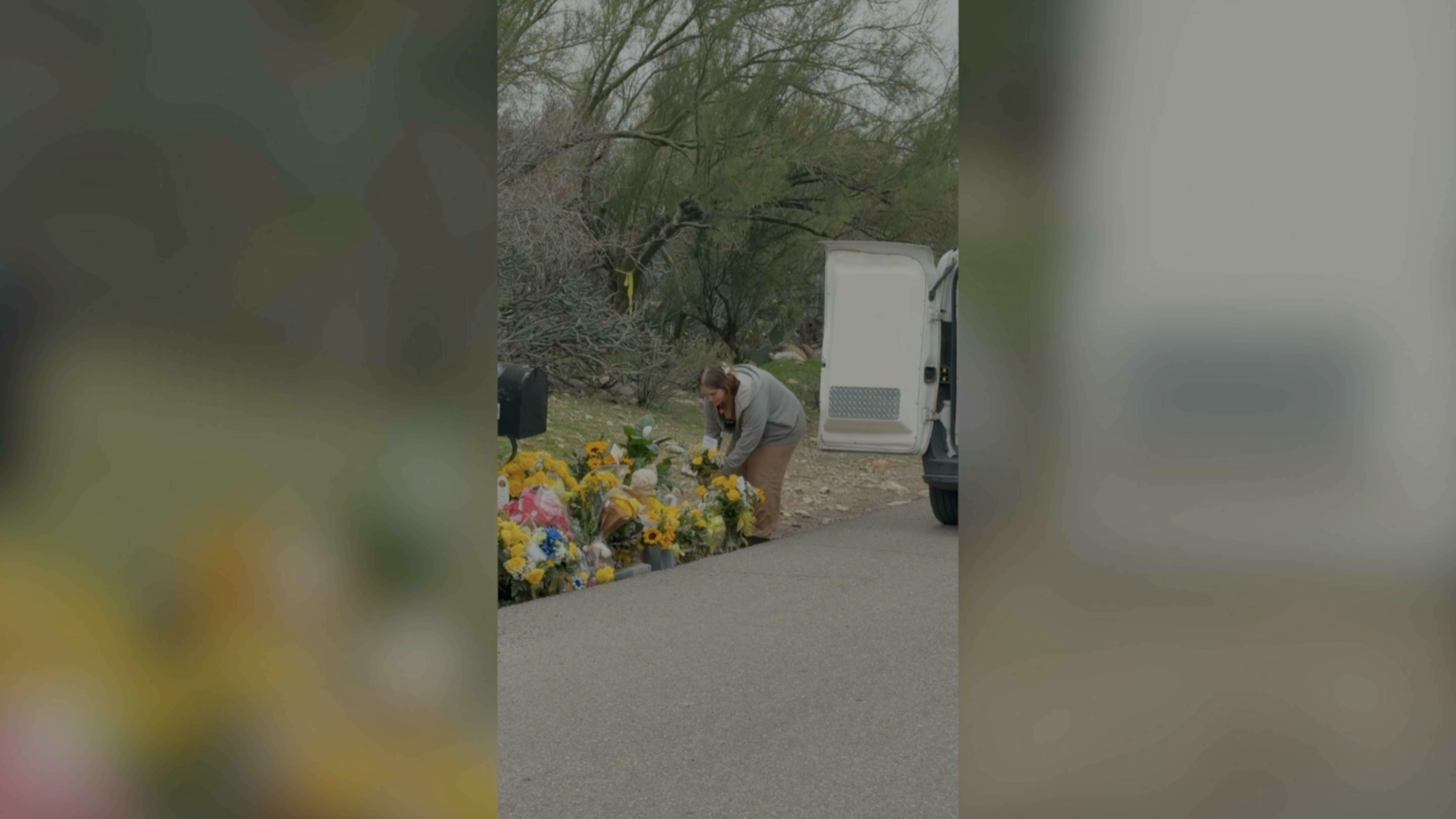 More flowers being dropped off at Guthries