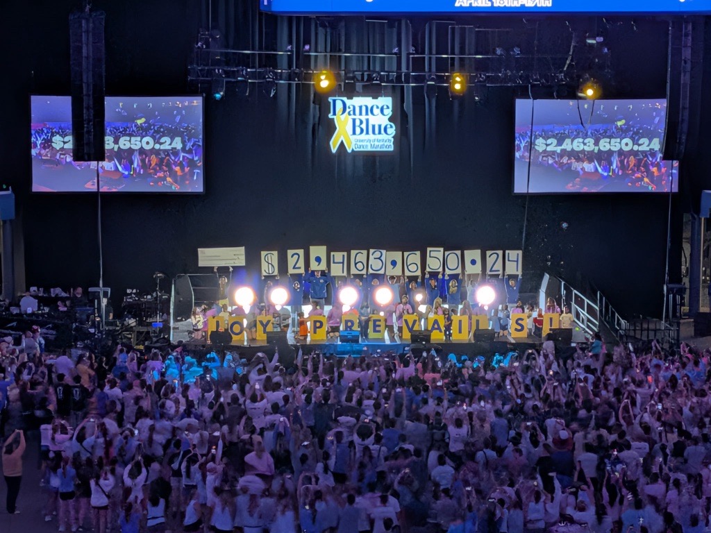 UK DanceBlue marathon raises a record $2.4 million for children's clinic