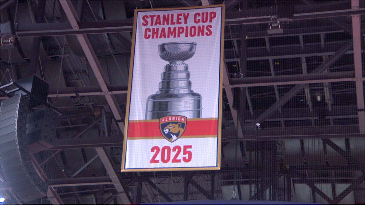 Florida Panthers Stanley Cup Banner 2025