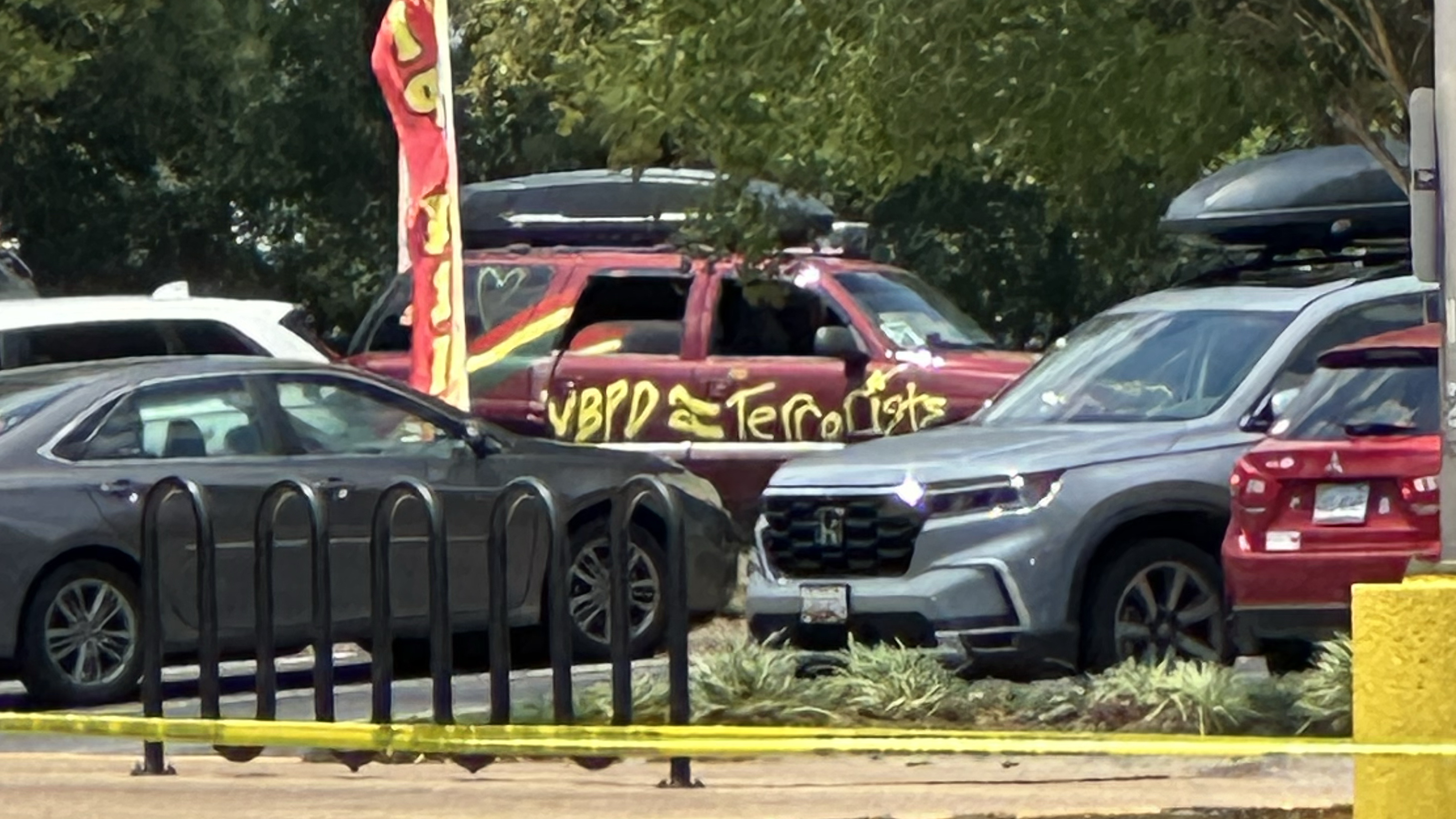 VBPD = TERRORISTS SUV