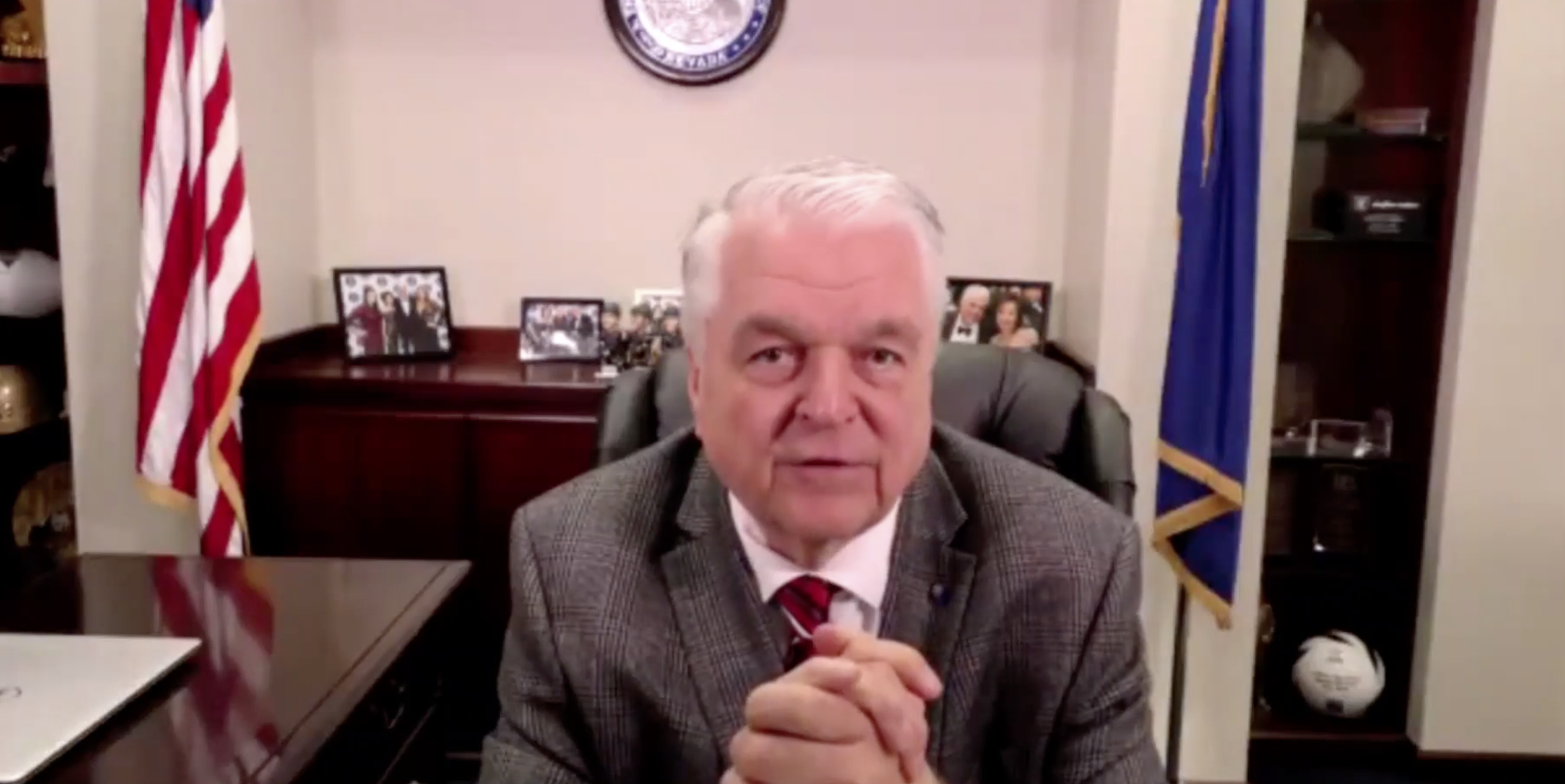 Gov. Steve Sisolak 