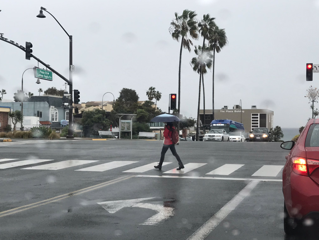 Solana Beach rain