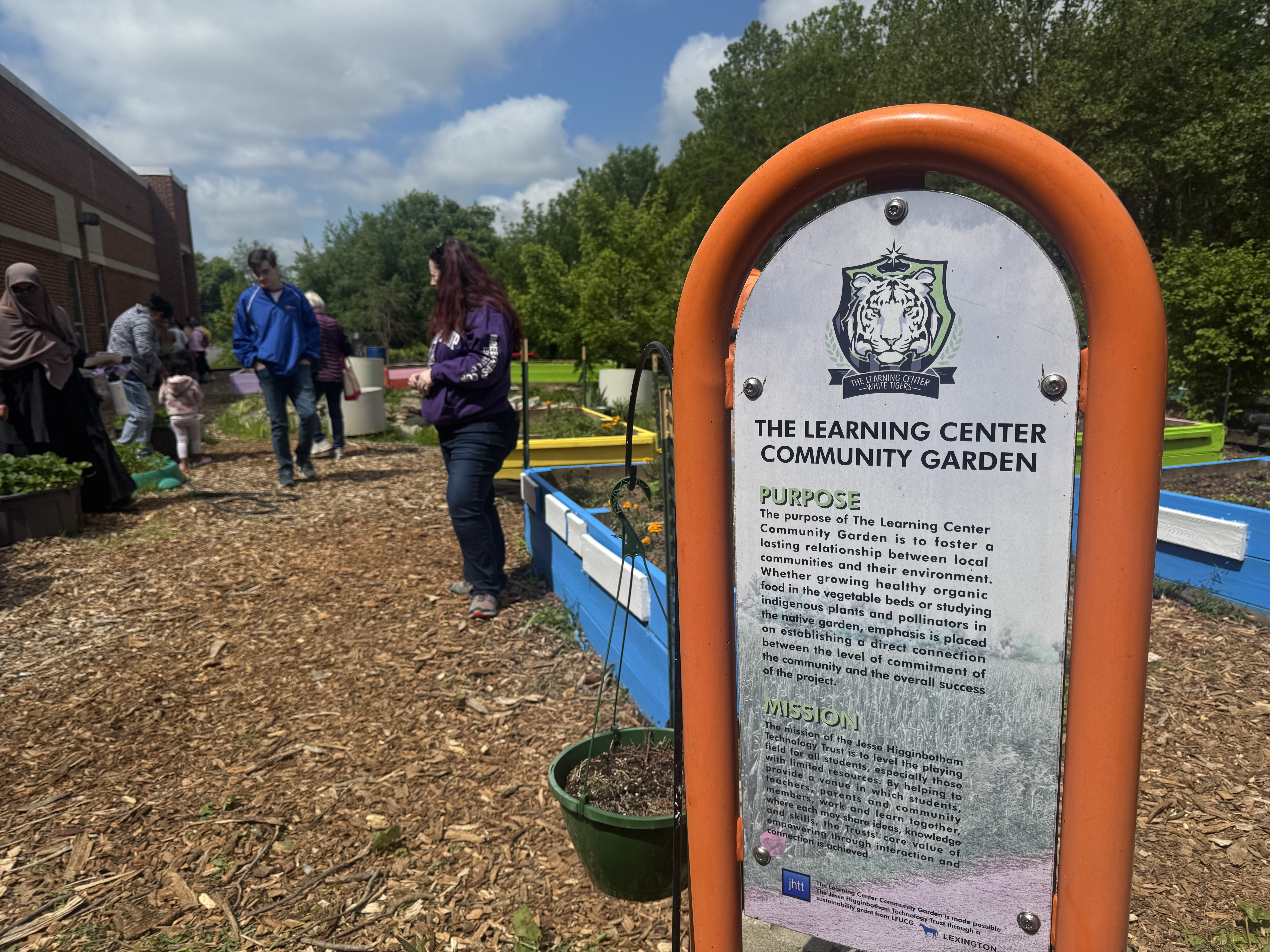 The Learning Center Community Garden