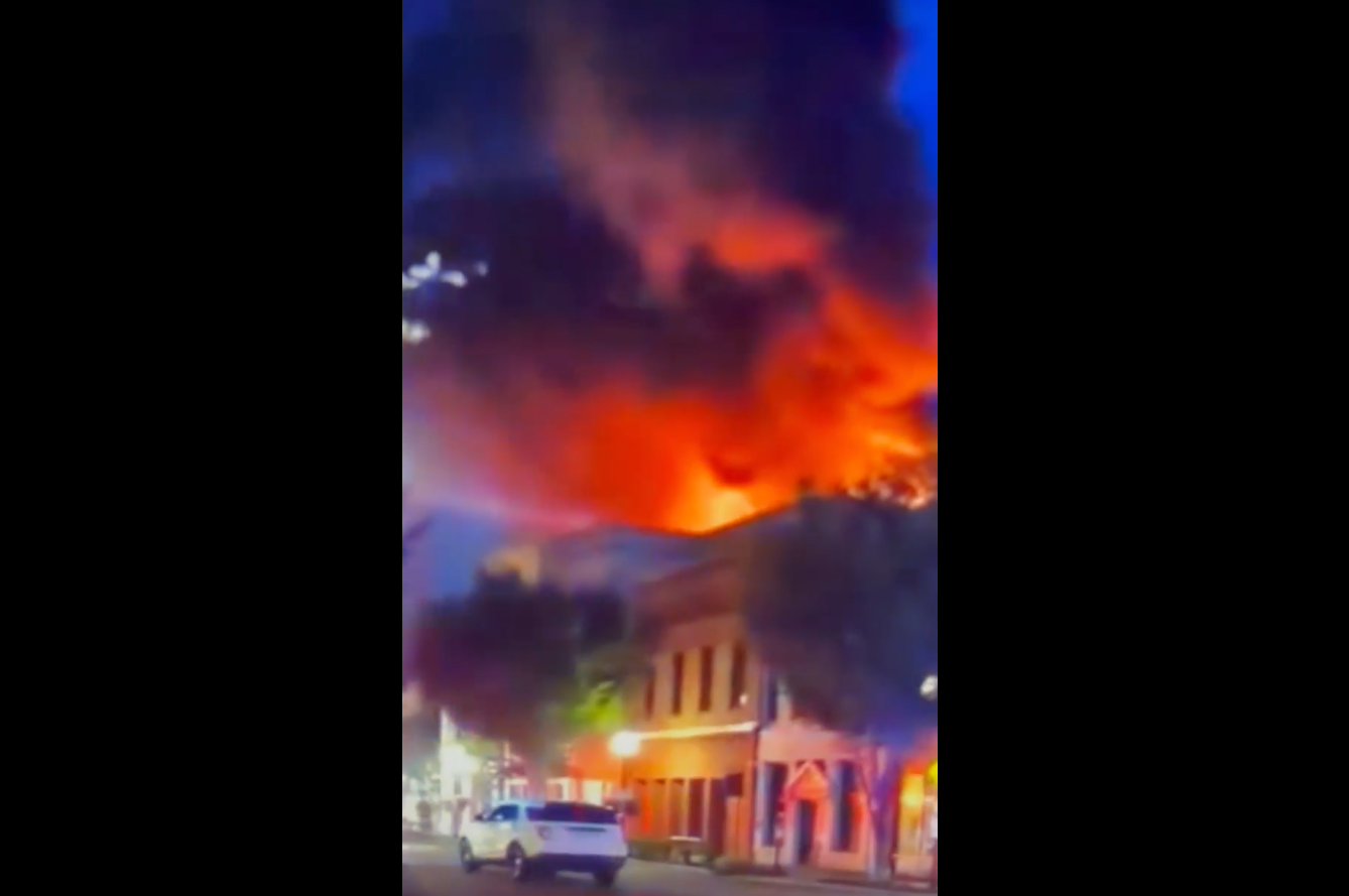 Gallatin courthouse fire 