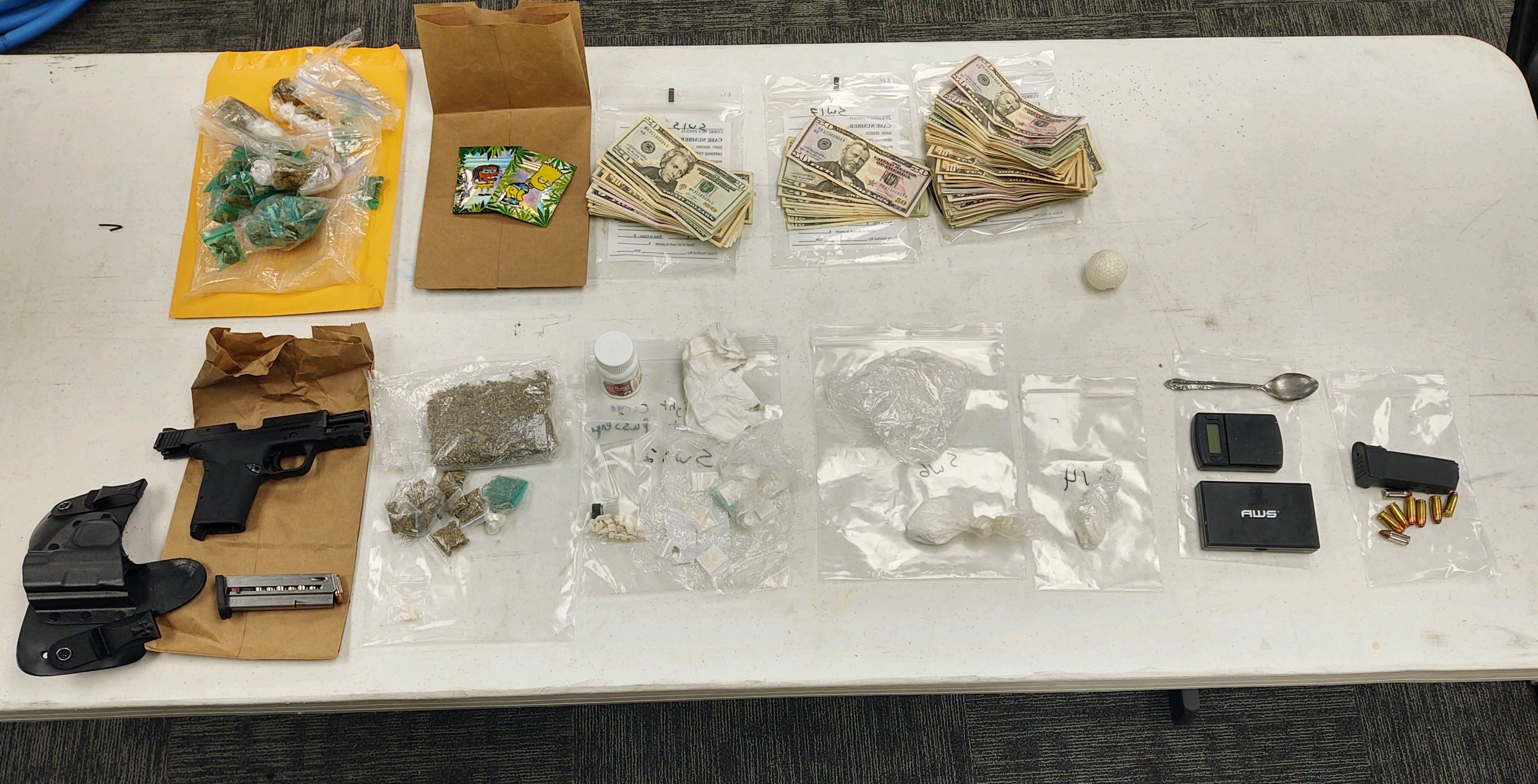 LCSO arrests 3 following drug investigation, finds drugs, gun