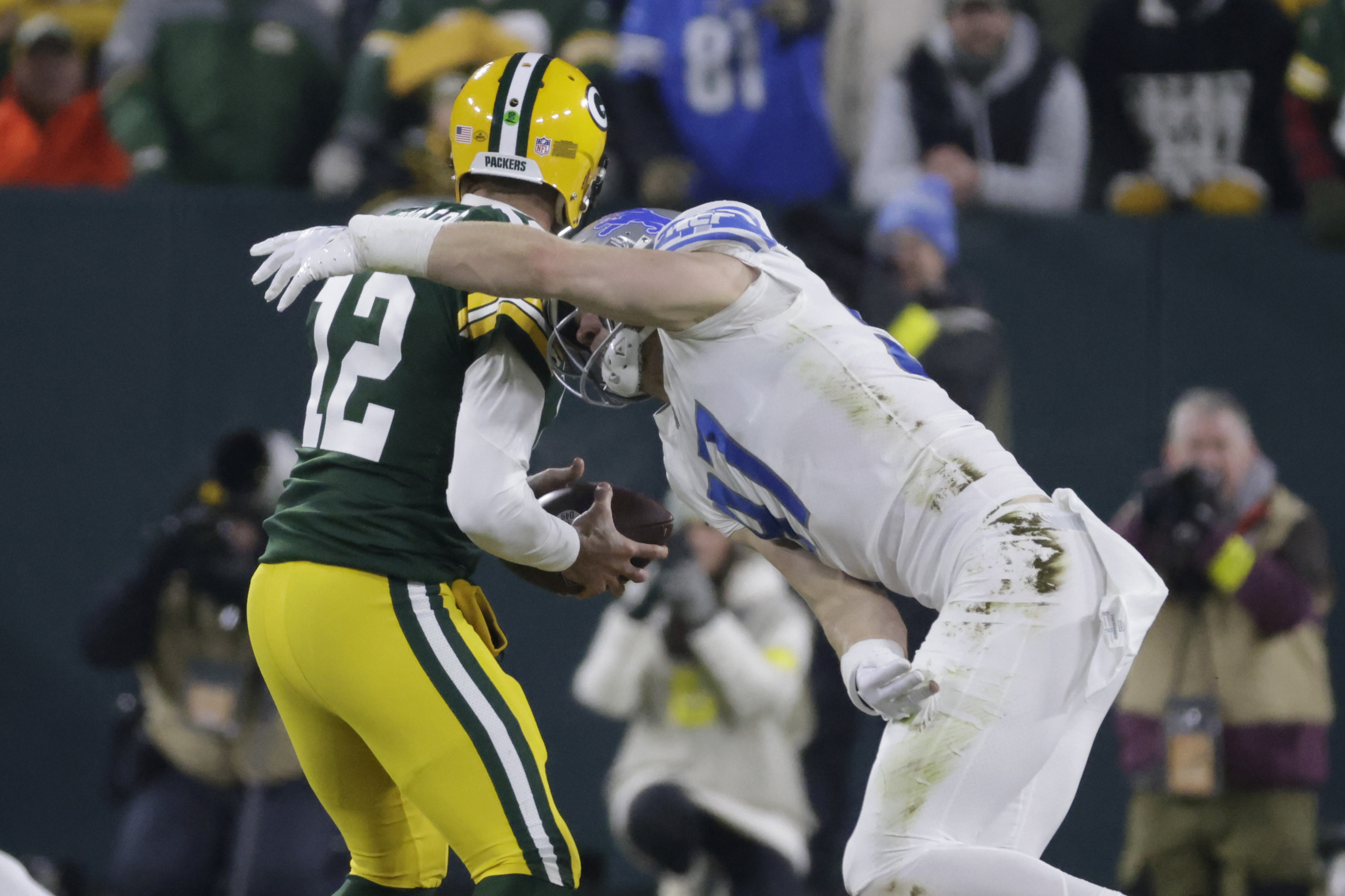 Lions Packers Football