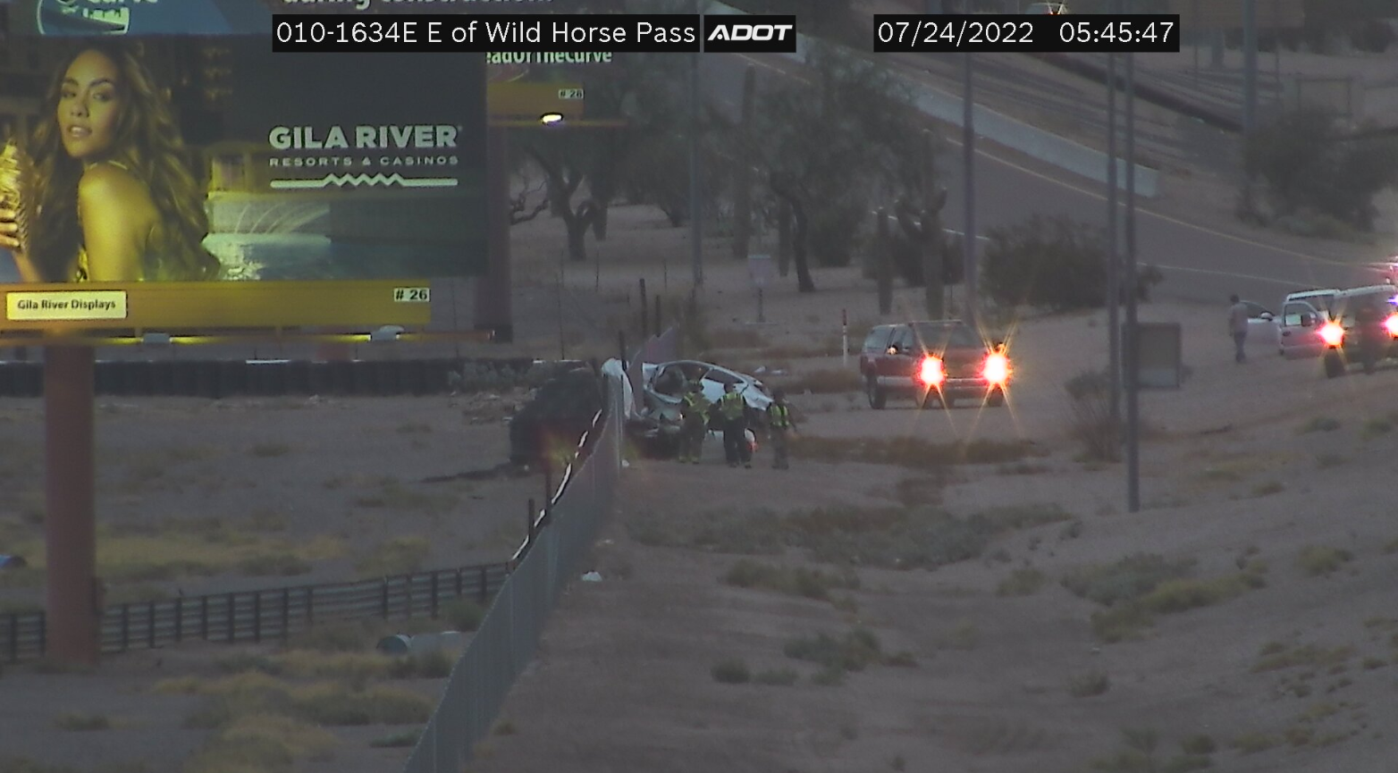 Fatal Crash I-10 Wild Horse Pass