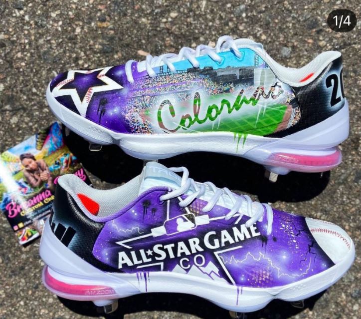 Breanna Berry All-Star cleats