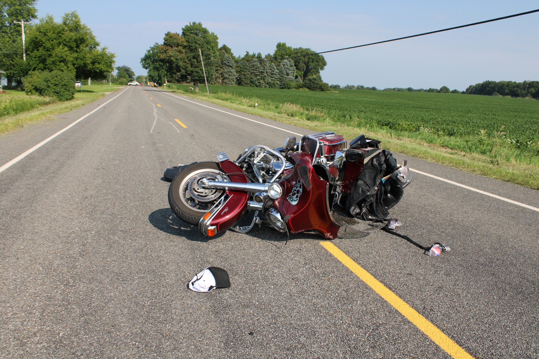 fatal motorcycle crash in Douglass Township