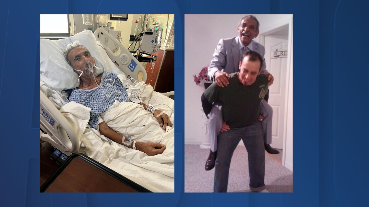 Rafael Santiago with son Rafael Santiago-Bailey