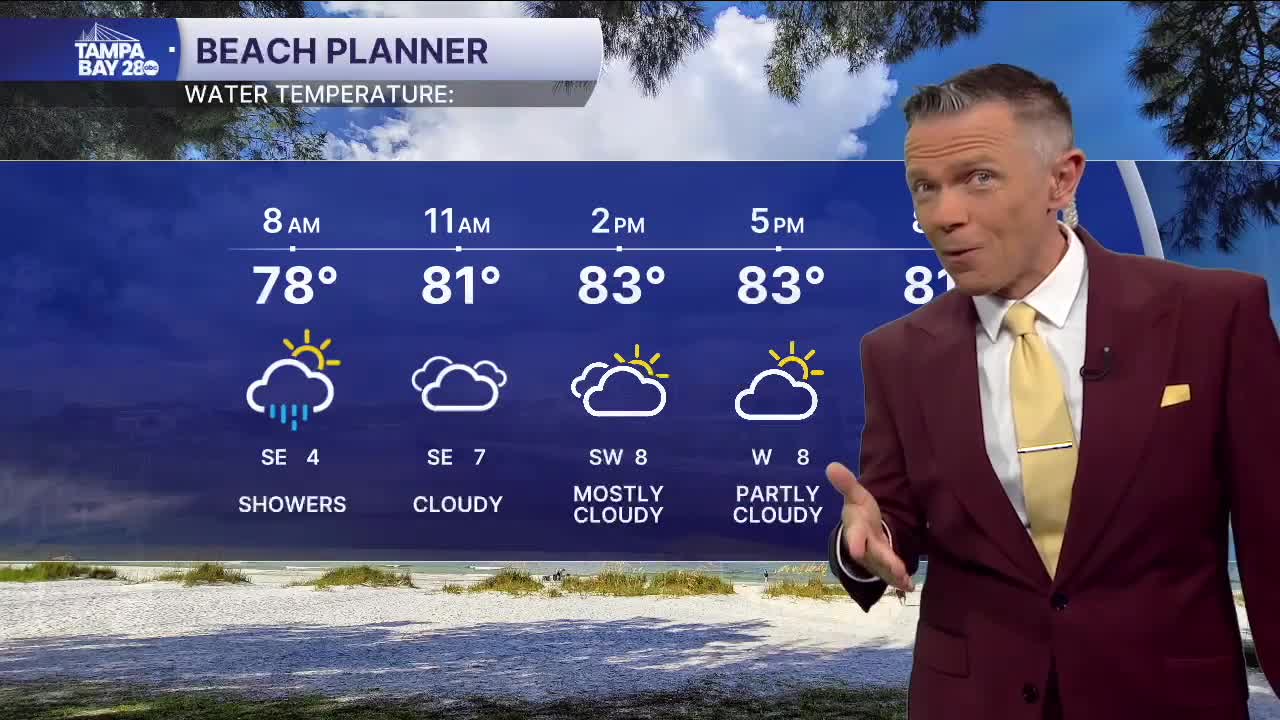 Forecast: AM showers, then mostly dry