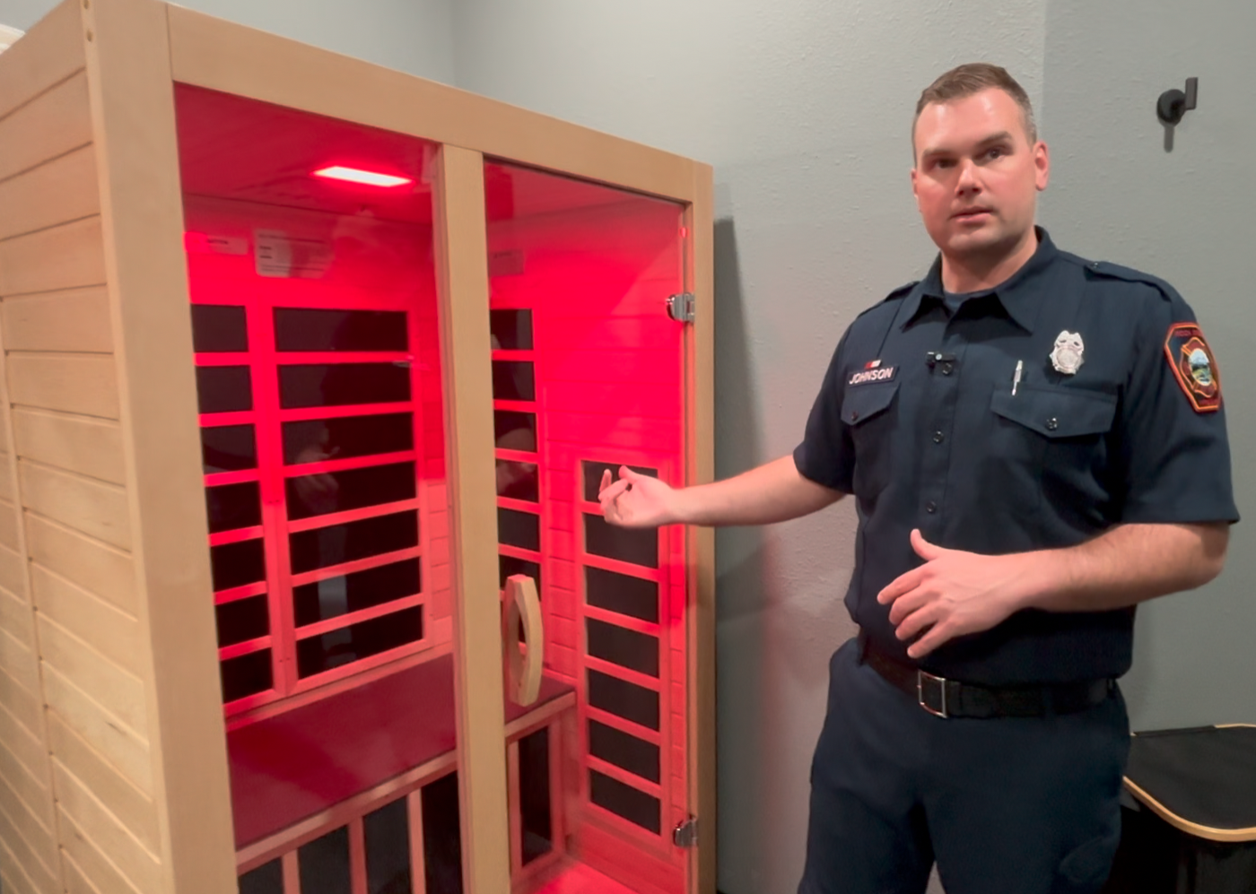 A Wellness Room for firefighters