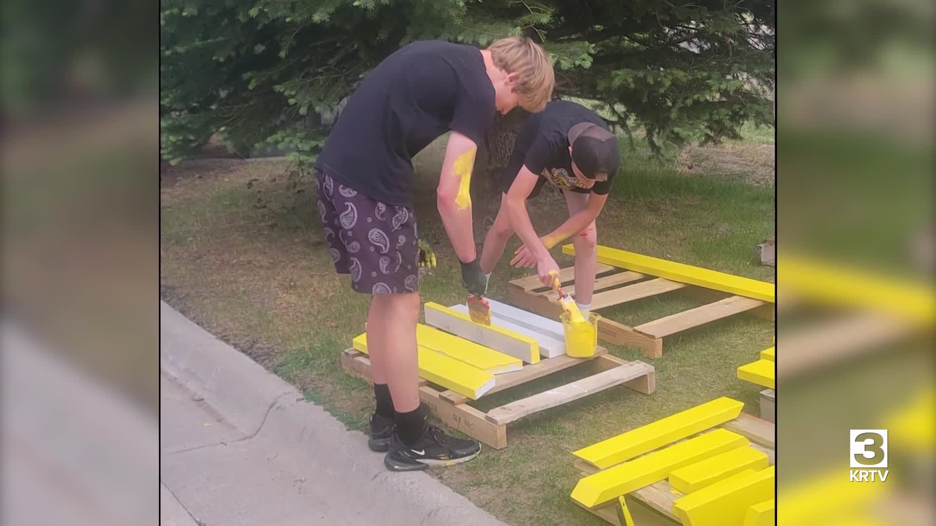Great Falls Eagle Scout revitalizes St. Thomas Child & Family Center