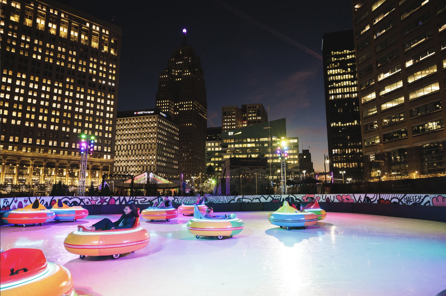 Monroe Street Midway winter