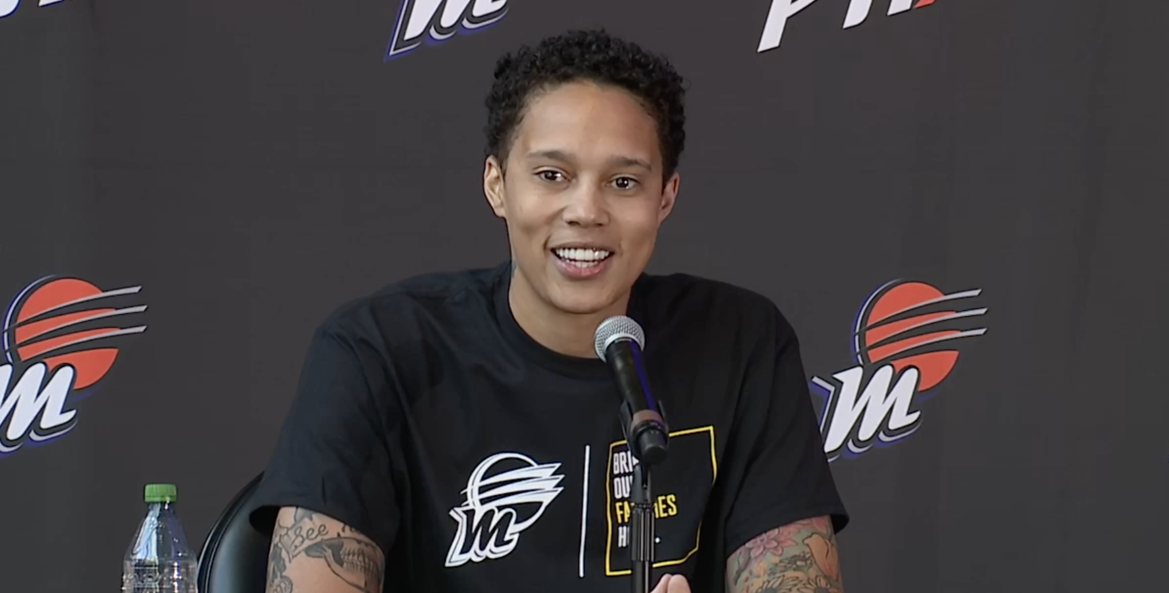 Brittney Griner media availability