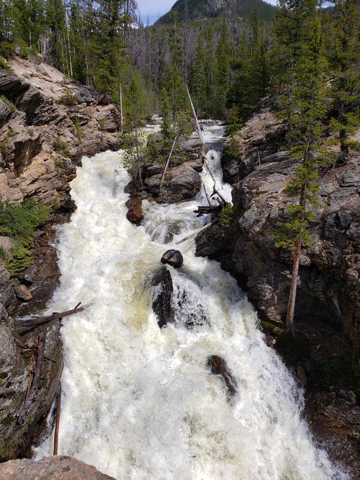 Adams Falls in RMNP