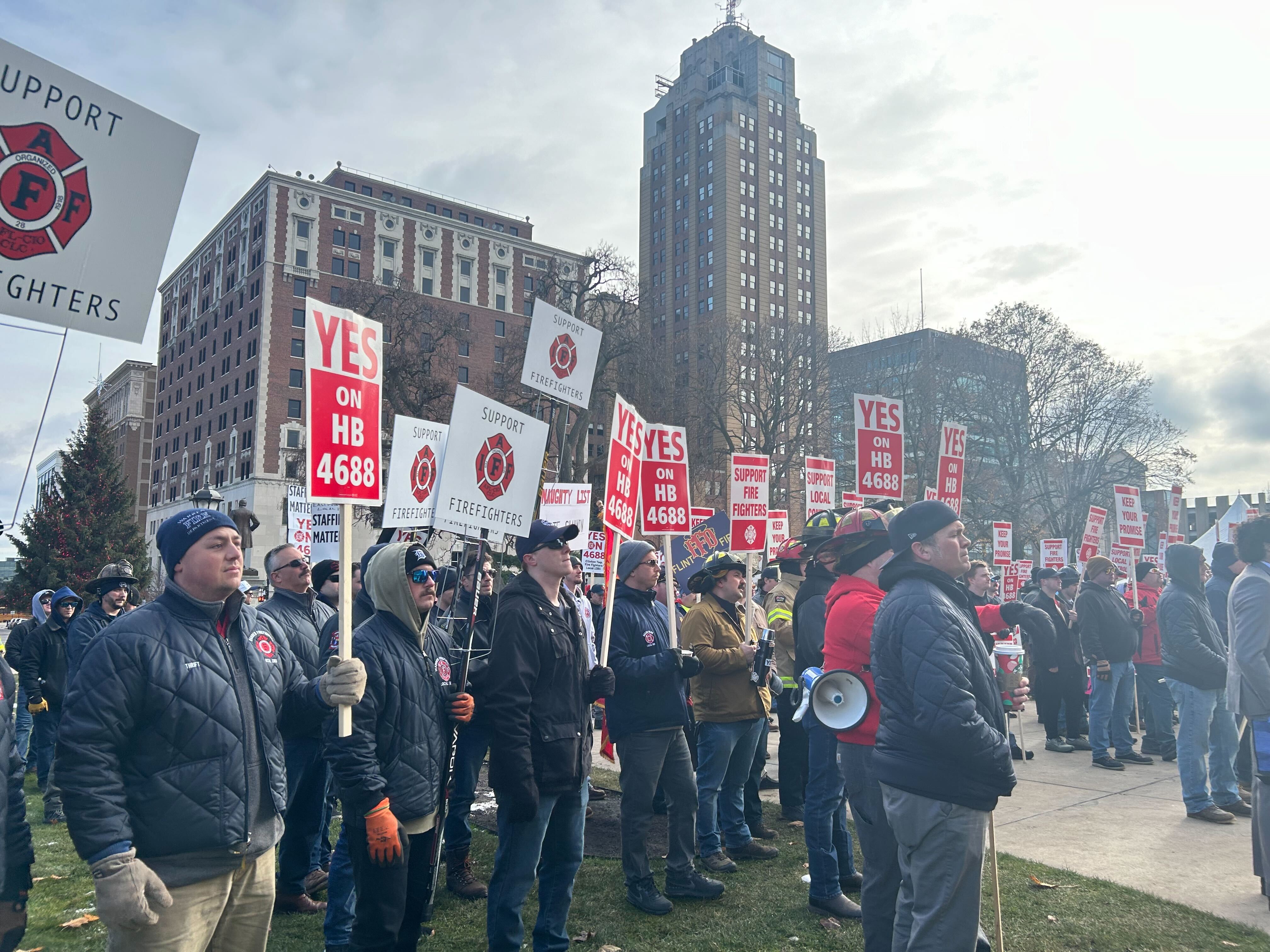 Firefighter Rally