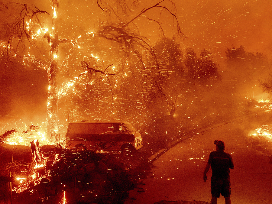 Bond Fire in Orange County