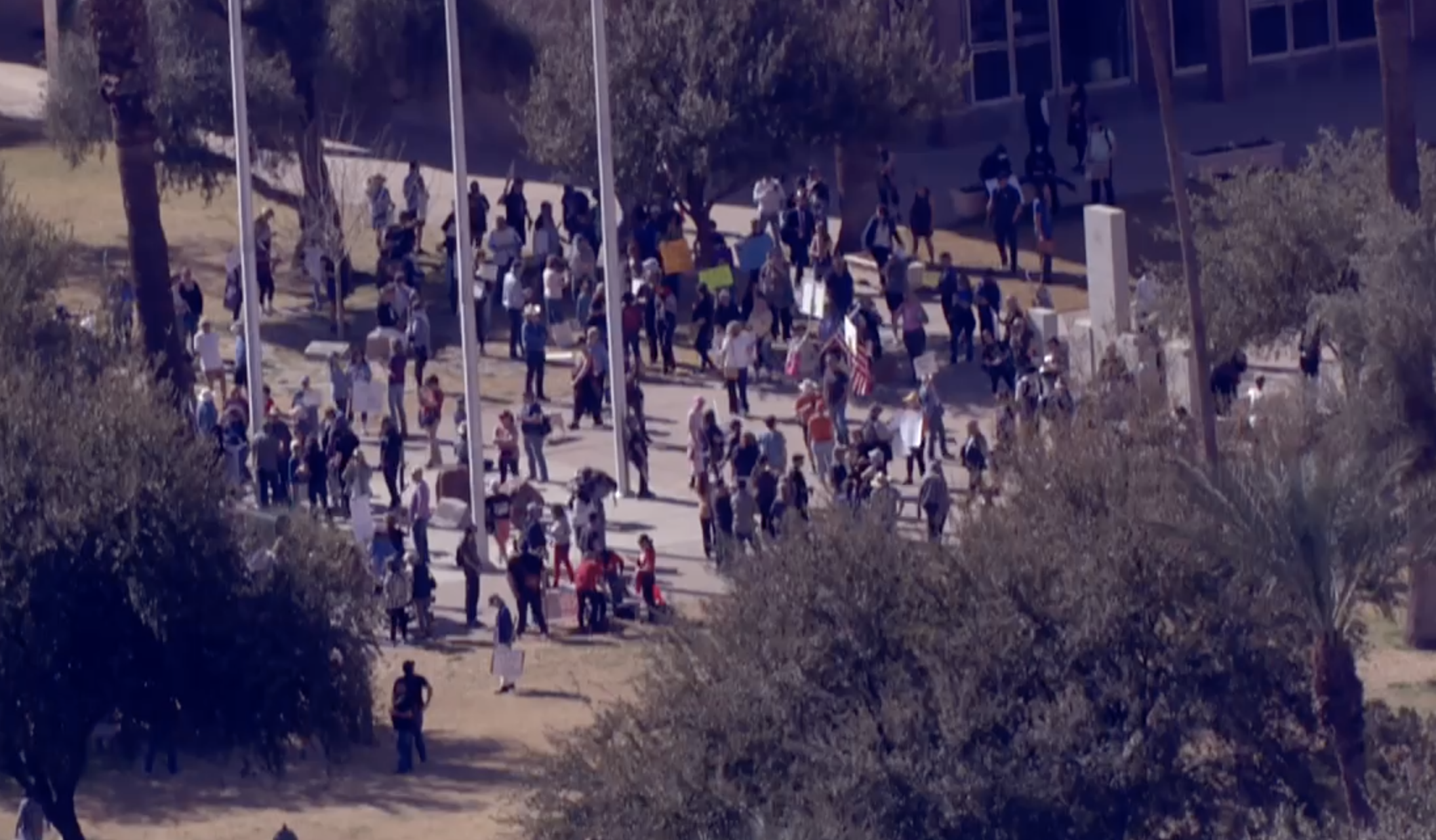 Capitol protest immigration Phoenix