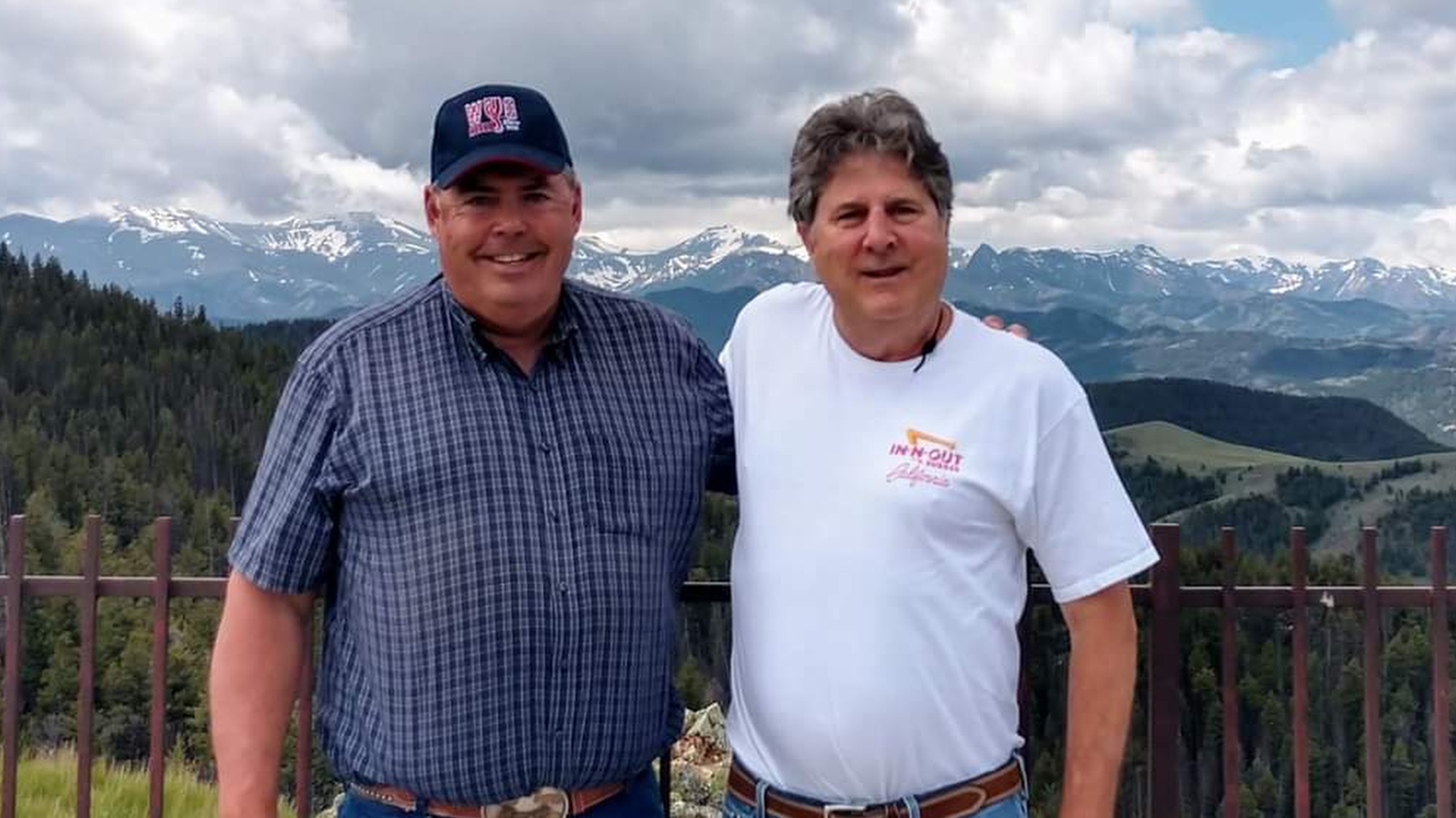 Nick Siddle and Mike Leach
