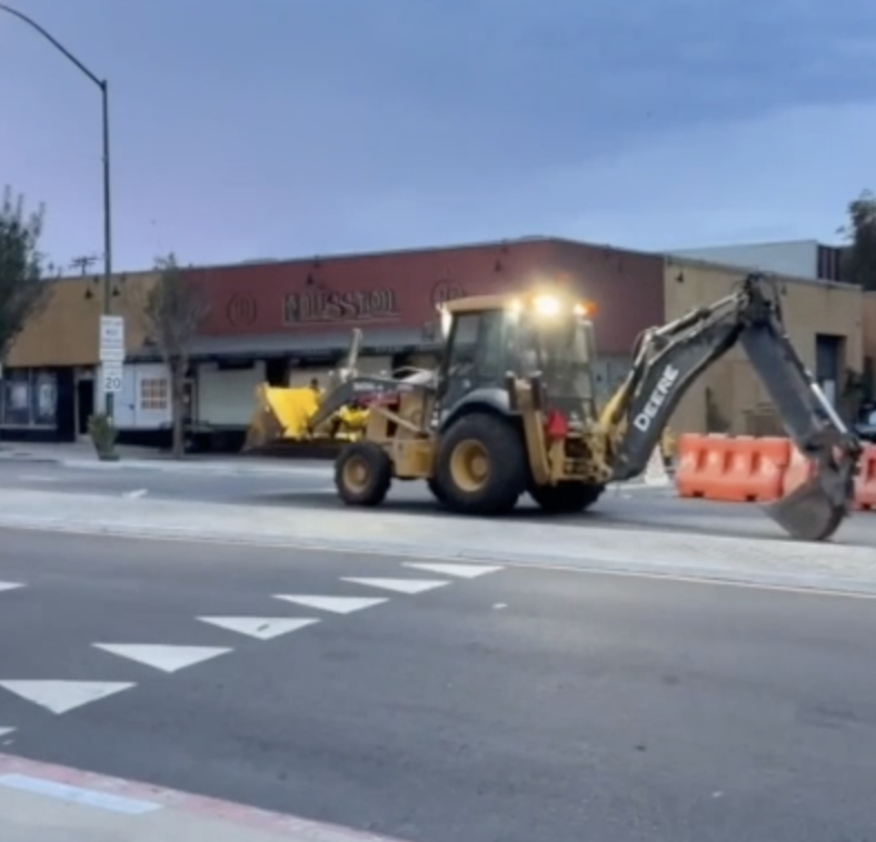 Man steals backhoe, goes on destructive joyride through North Park neighborhood