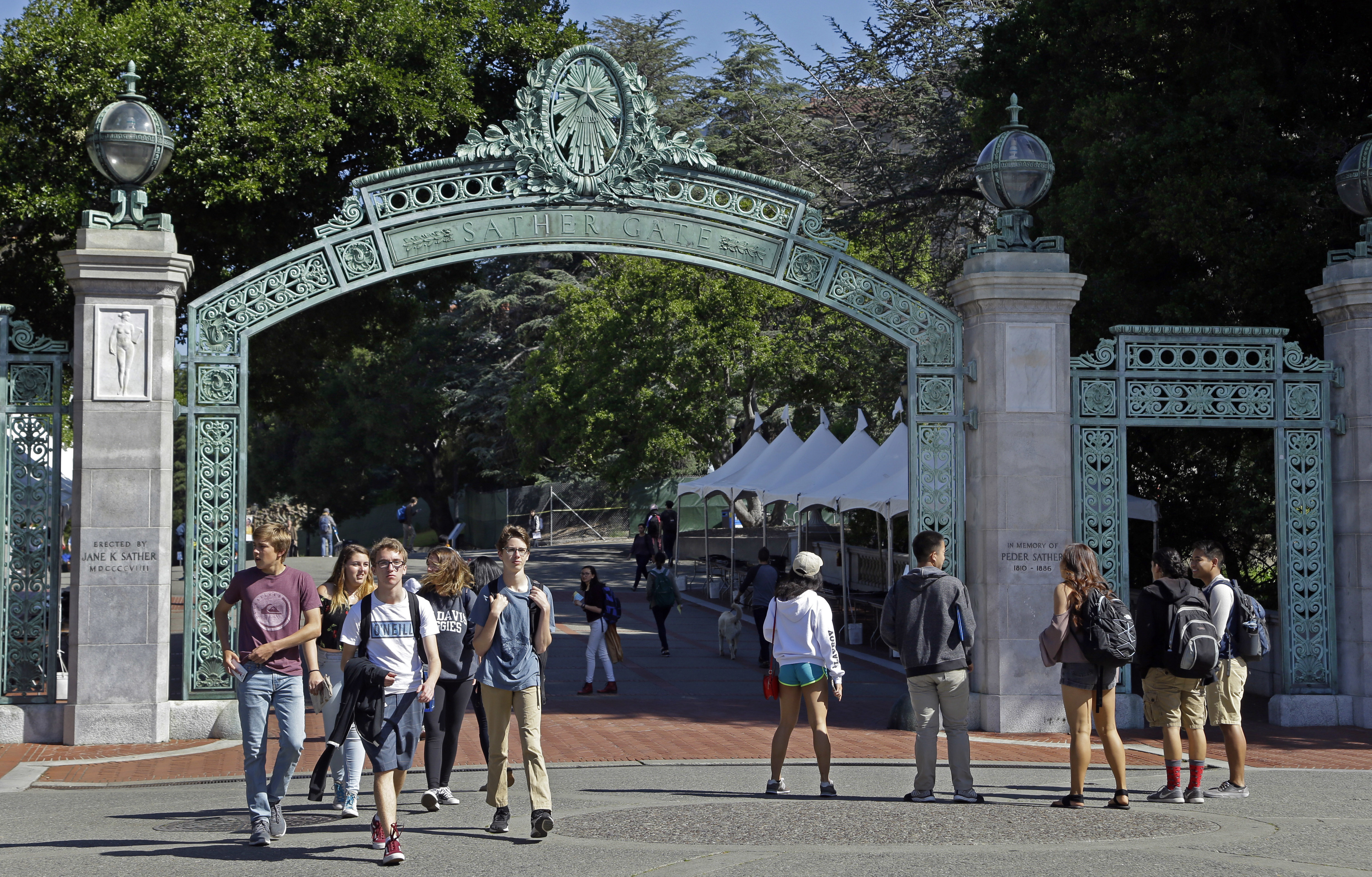 Sather Gate CAL Students
Sather Gate
University of California Berkeley