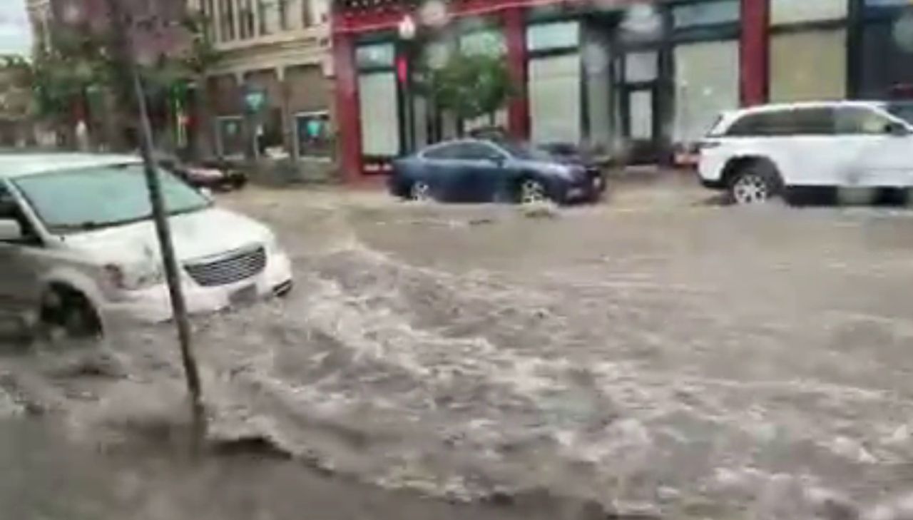 Flash flooding in Helena