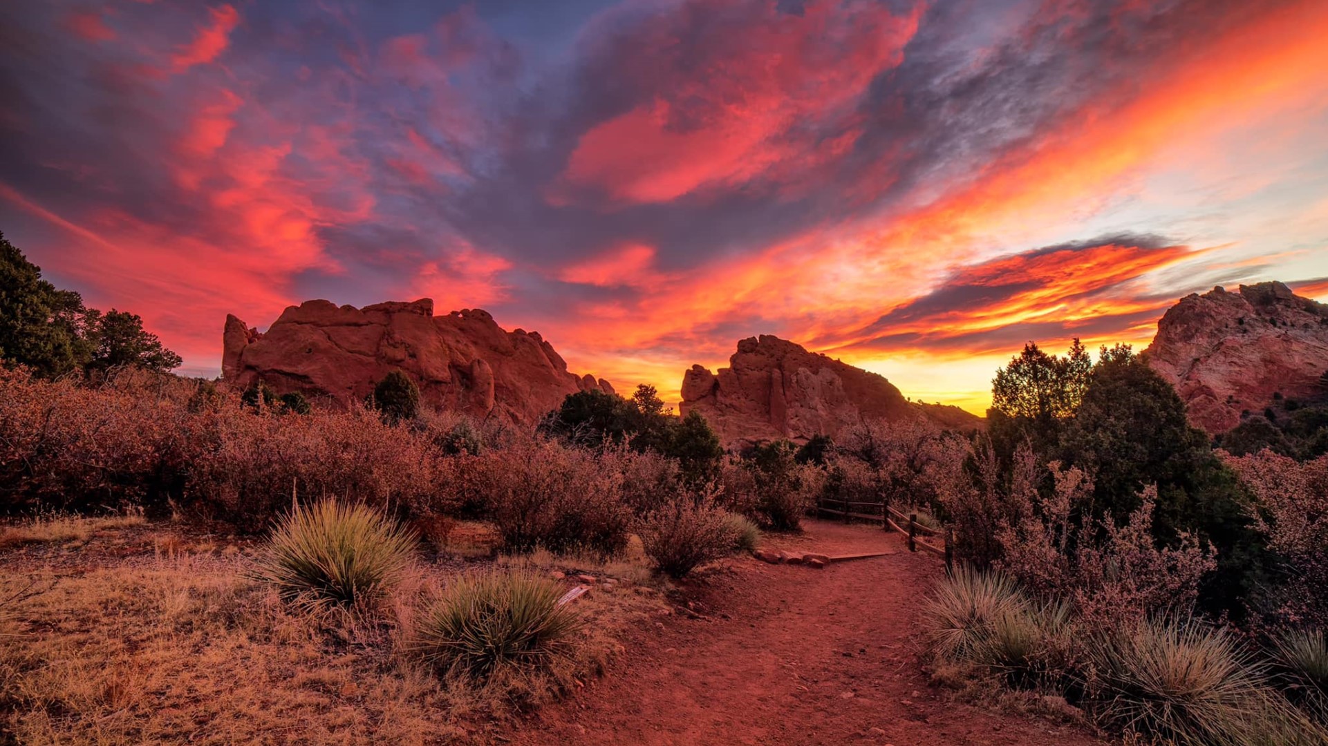 Garden of the Gods sunrise