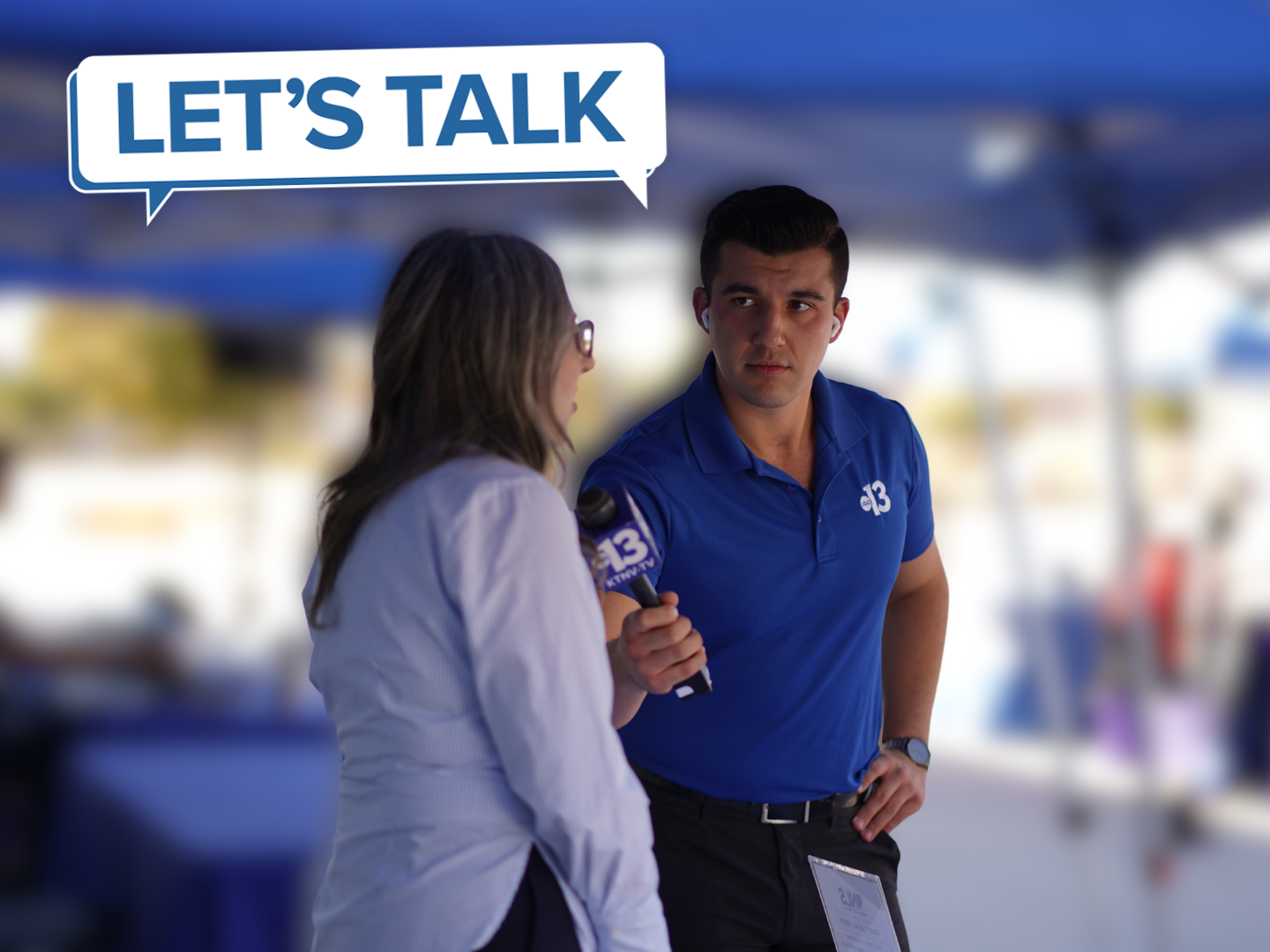 Let's talk promo image 