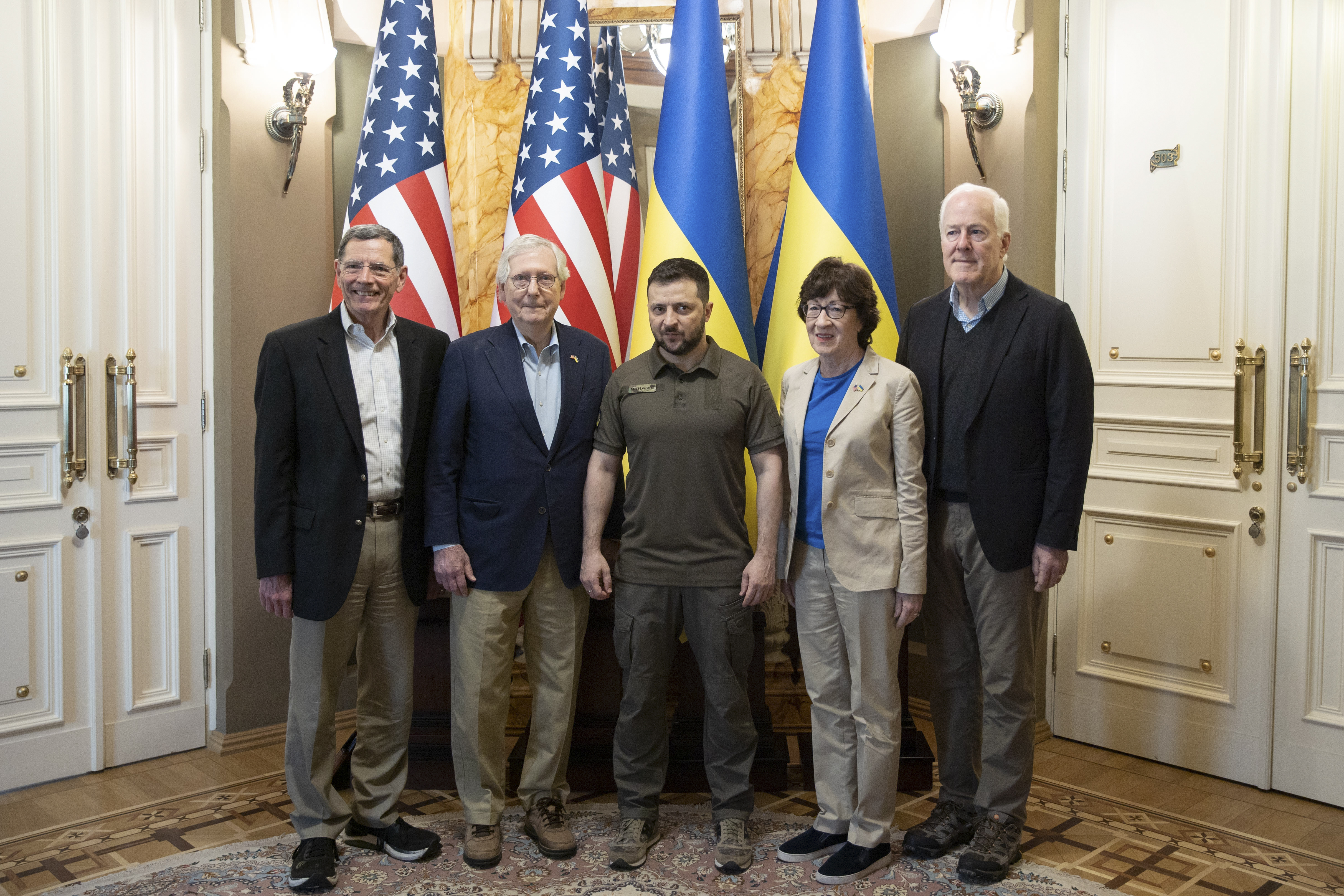 APTOPIX Russia Ukraine War McConnell