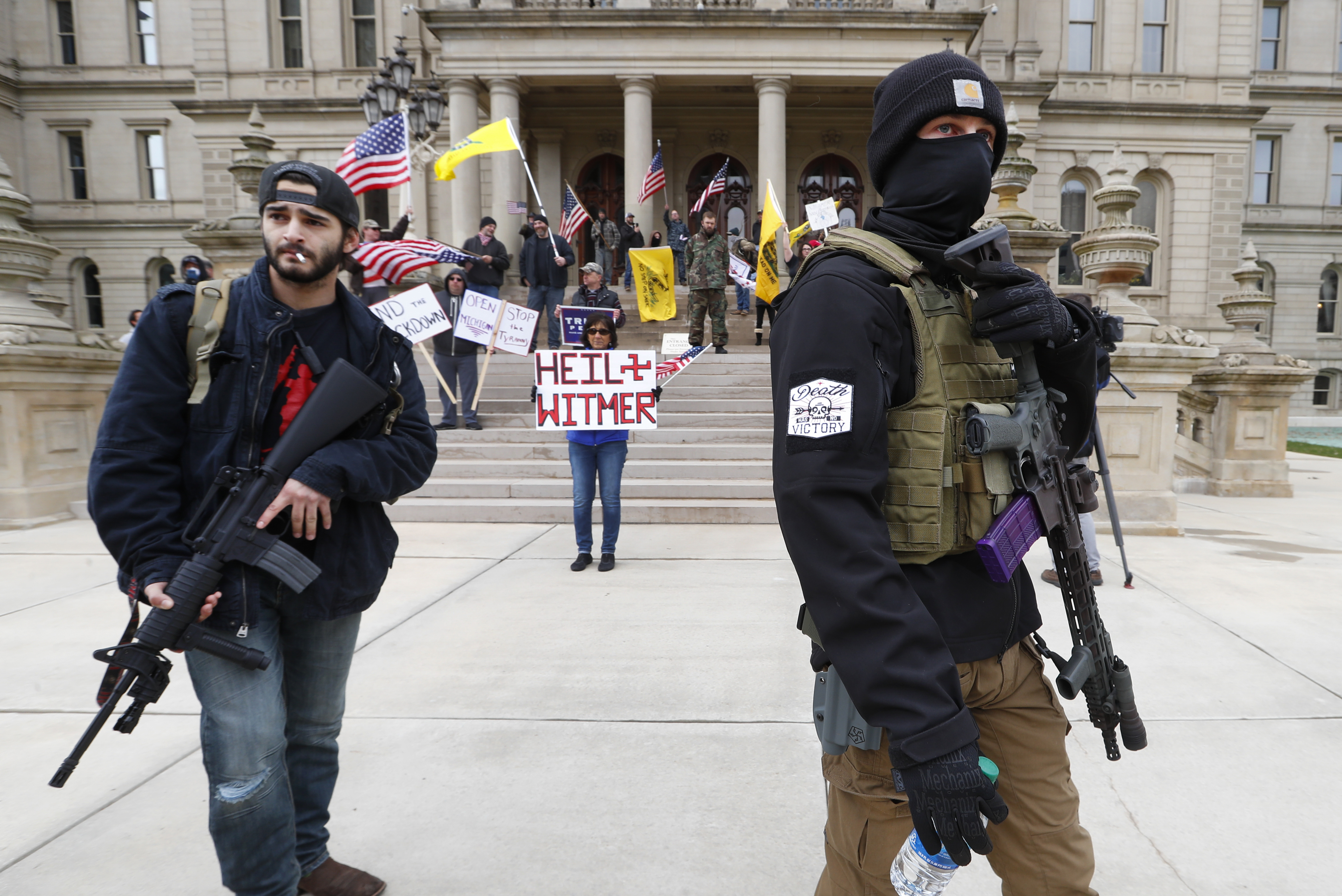 Plot puts focus on governors' safety amid threats, protests