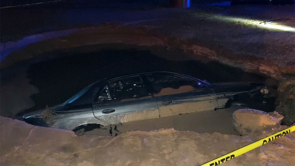 A woman in Marion County, Florida was driving drunk when she plowed into a fire hydrant and nearly drowned.