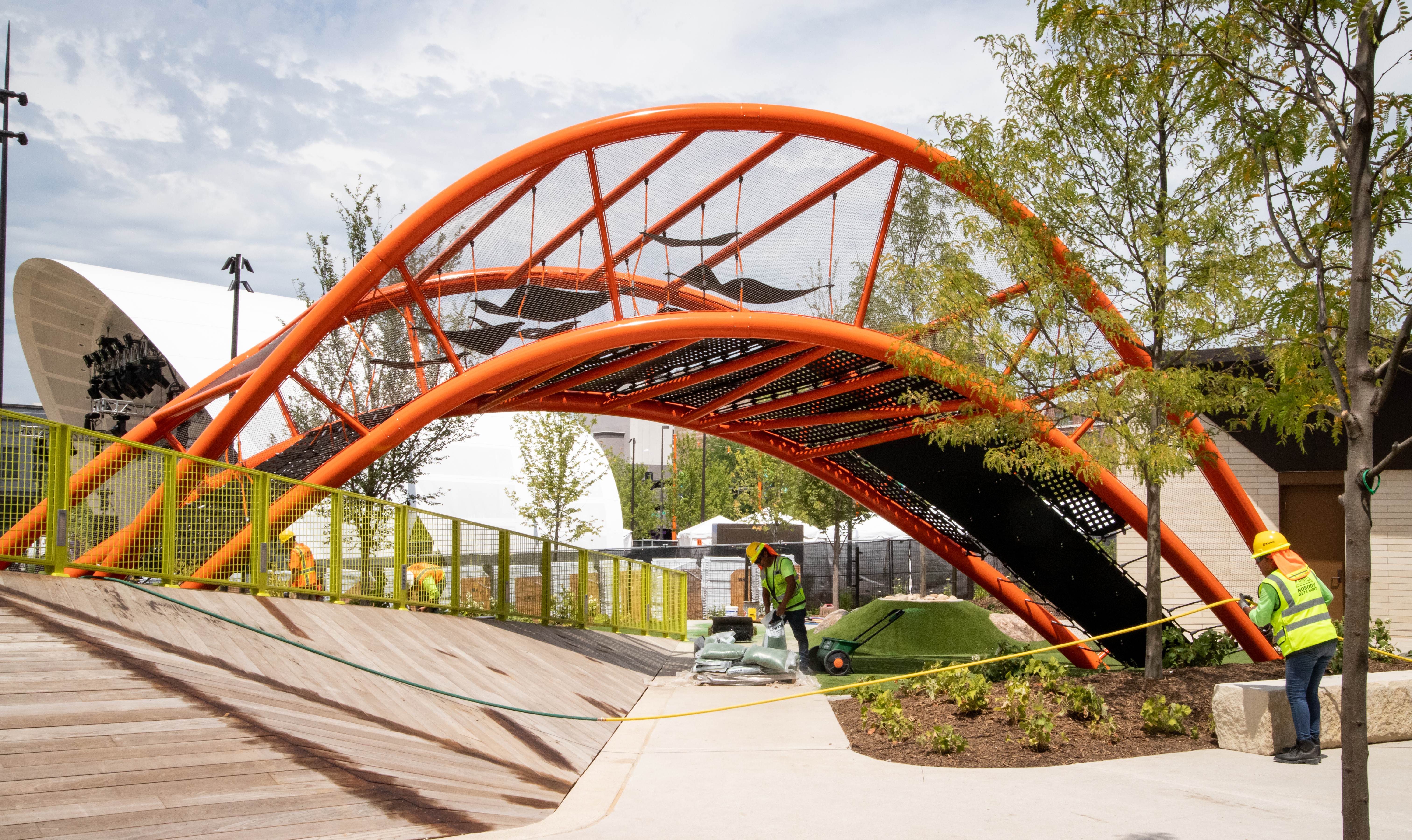 Gene Leahy Mall features