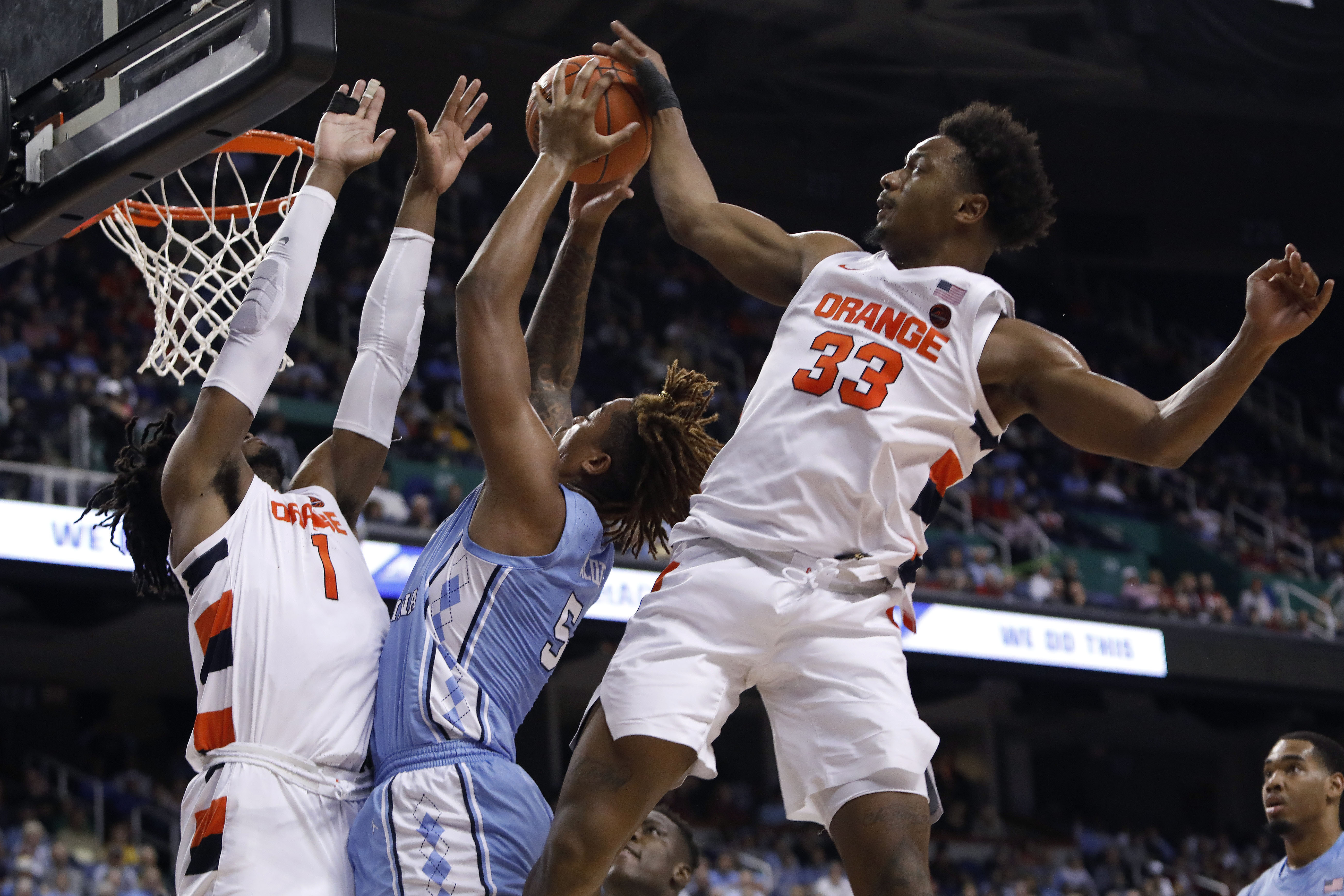 ACC Syracuse North Carolina Basketball