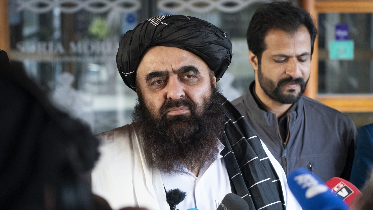 Afghan Foreign Minister Amir Khan Muttaqi