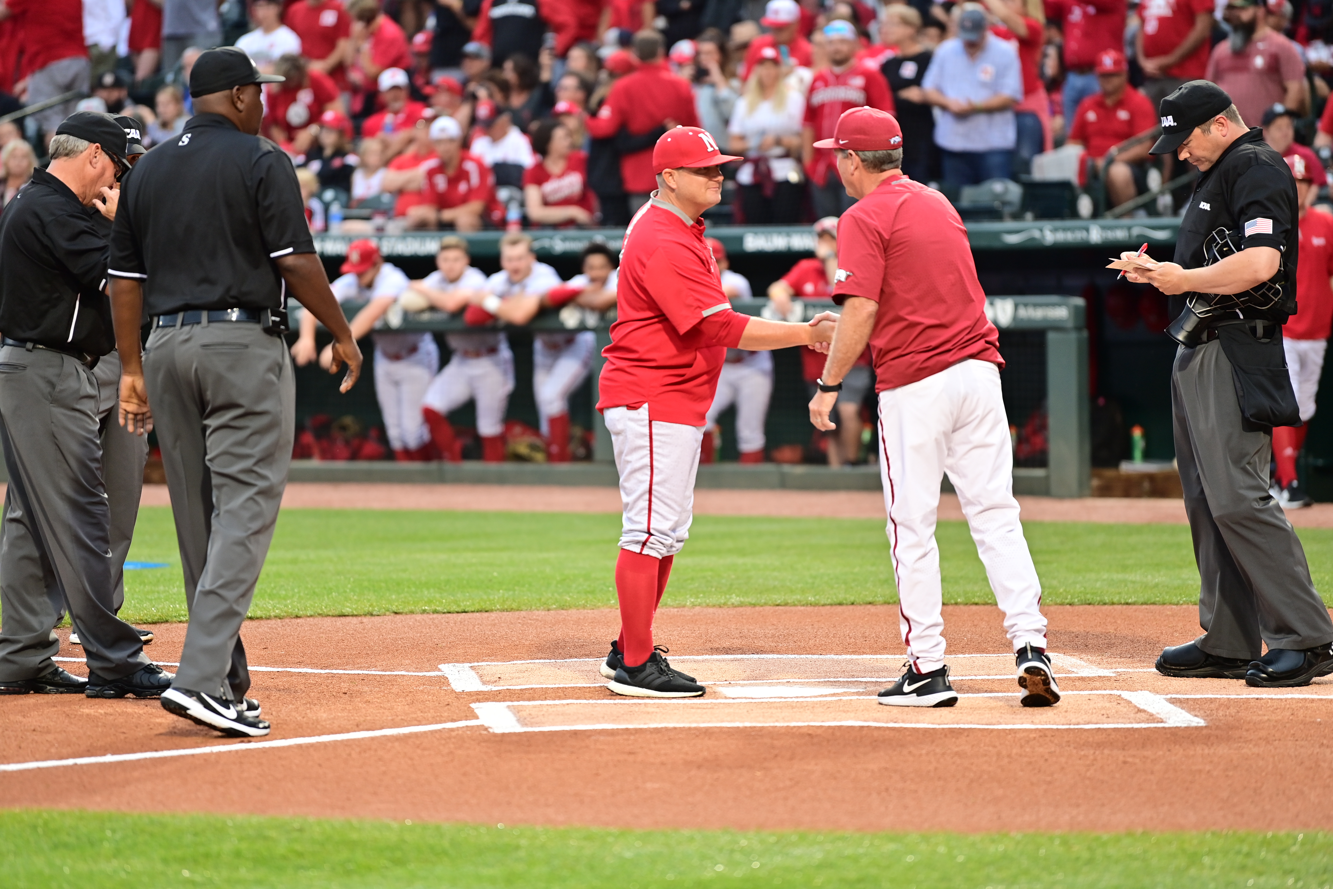 will bolt dave van horn nebraska arkansas baseball